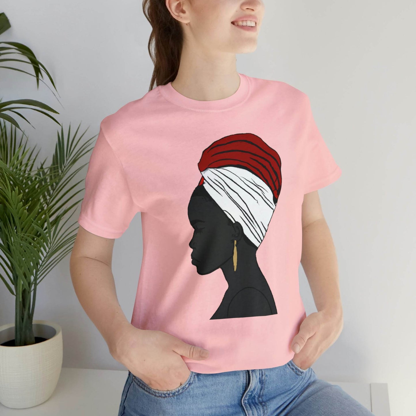 African Woman Art Shirt, Black Queen Shirt - Giftsmojo