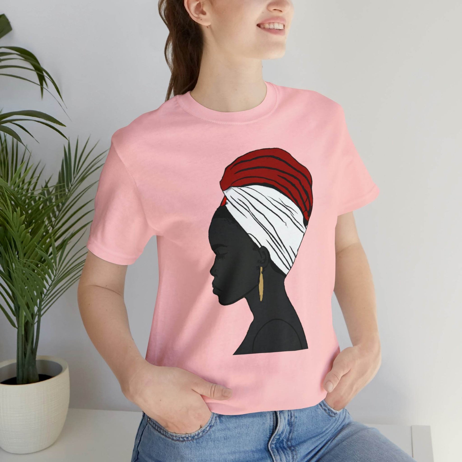African Woman Art Shirt, Black Queen Shirt - Giftsmojo