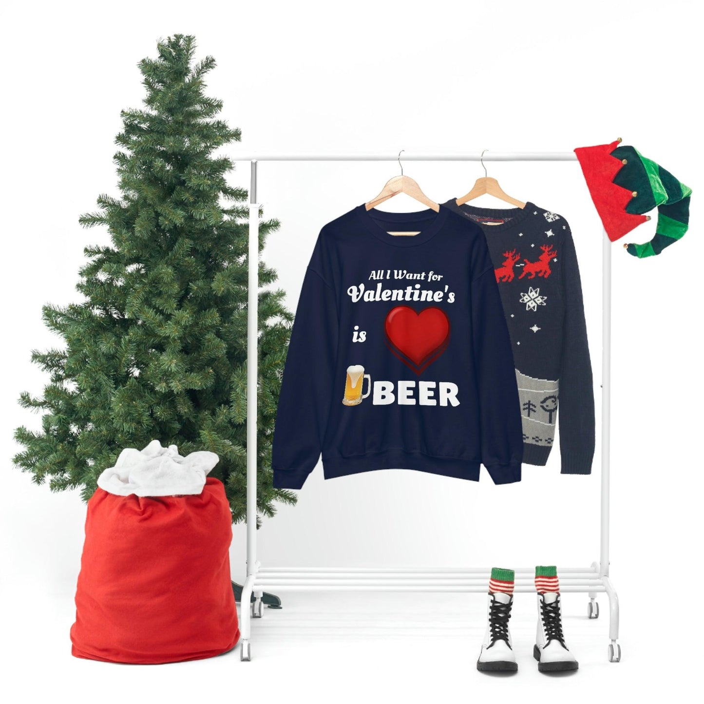 All I want for Valentine's is Beer Sweatshirt