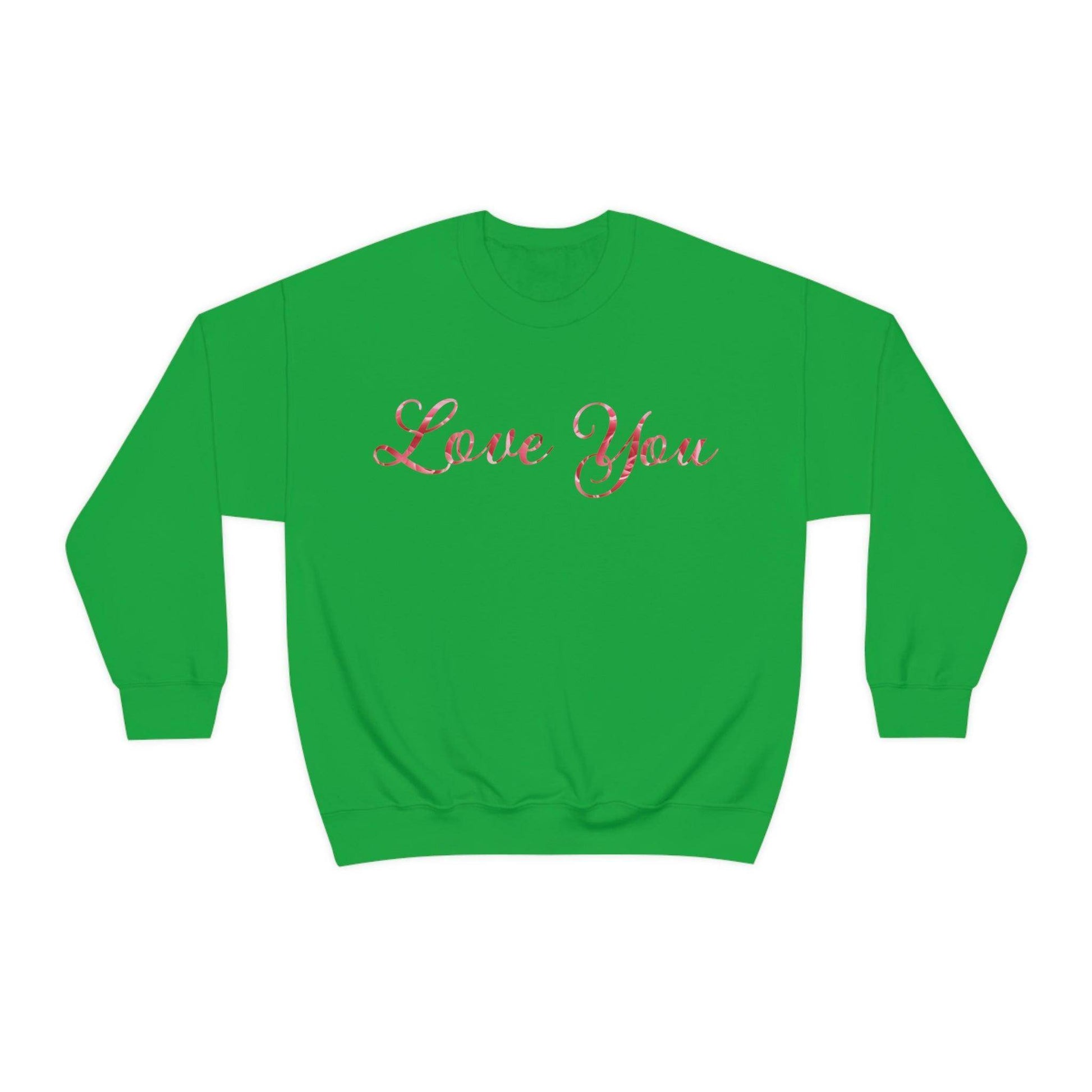Love You Sweatshirt, love shirt, wedding gift, engagement gift, anniversary gift, couple shirt, matching shirt - Giftsmojo