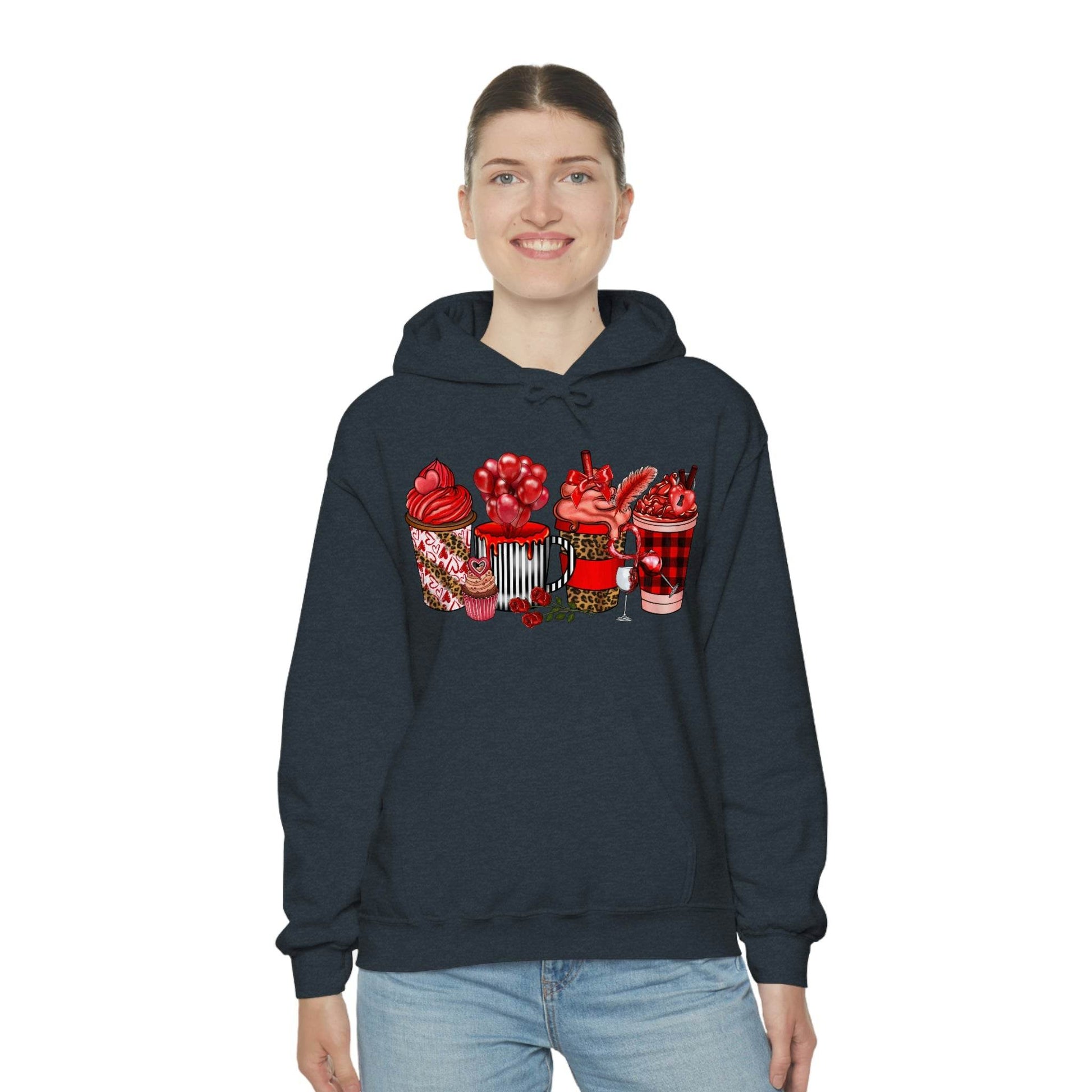 Valentine's day Hooded Sweatshirt (this is all i want for valentine) - Giftsmojo