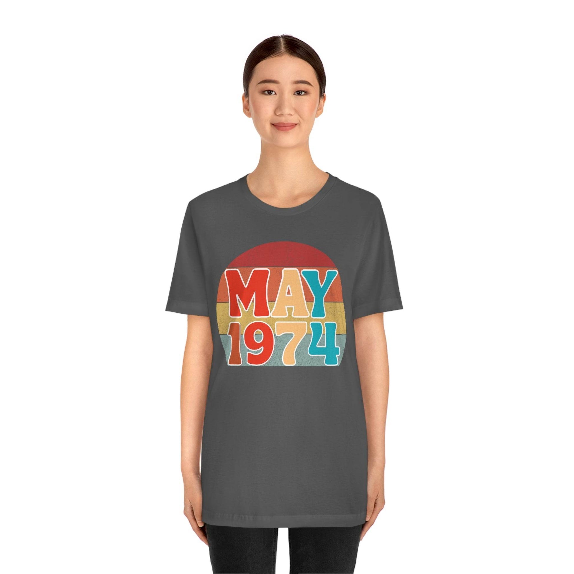 49th Birthday Shirt, 1974 Shirt, 49th Birthday Tee, Vintage 1974 Shirt, 49th Birthday Gifts, 1974 Birthday Shirt, 49th Birthday Gift - Giftsmojo