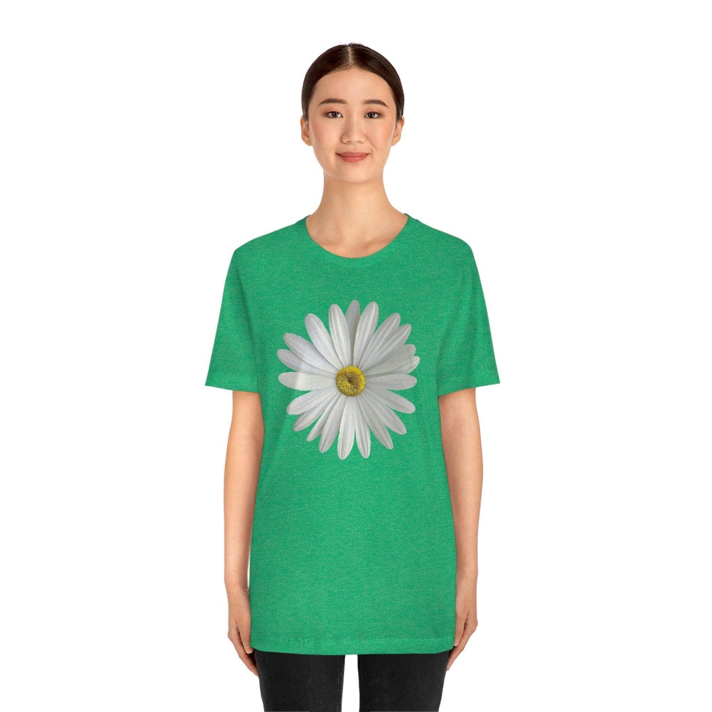 Daisy Shirt Floral Shirt Gift, Wildflower Shirt, Gift For Mom, Daisy Women Shirt Flower Tee Summer Shirt, - Giftsmojo