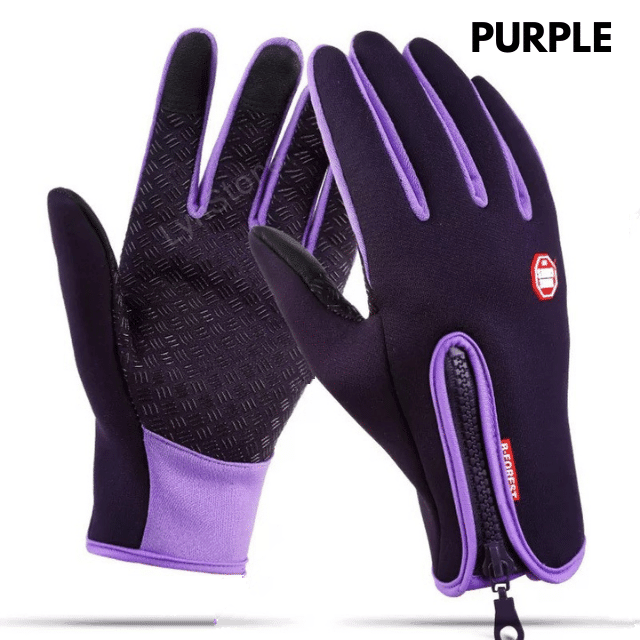 Winter Gloves Touch Screen Riding Motorcycle Sliding Waterproof Sports Gloves With Fleece - Giftsmojo
