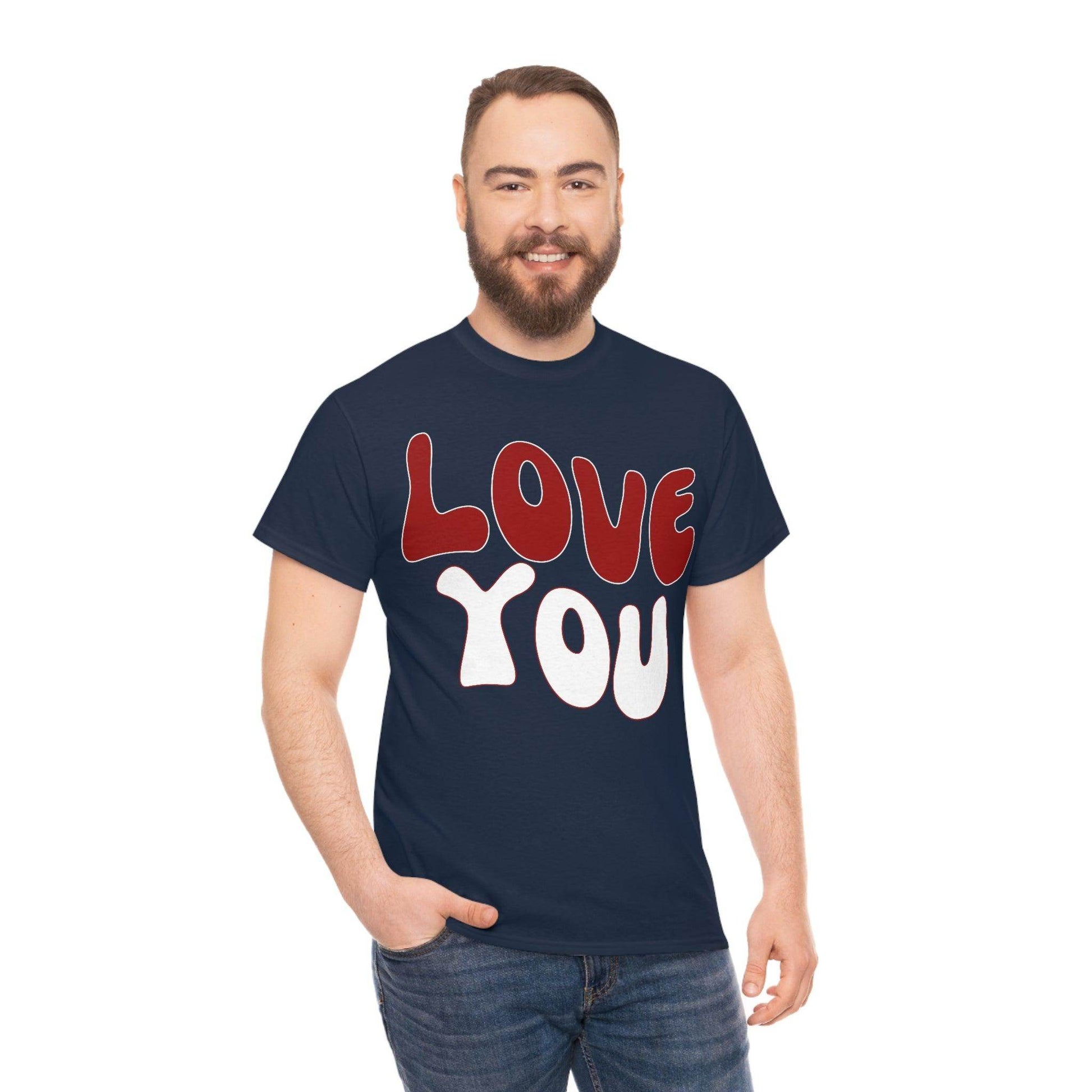 Love You Tee - Giftsmojo