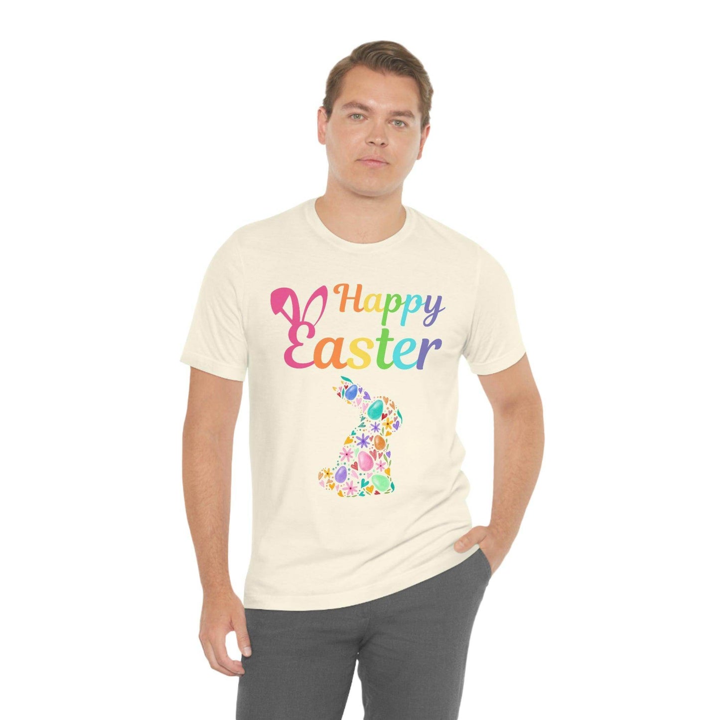Happy Easter Bunny Tshirt Easter Gift women Easter Shirt Men Easter shirt Easter egg - Giftsmojo