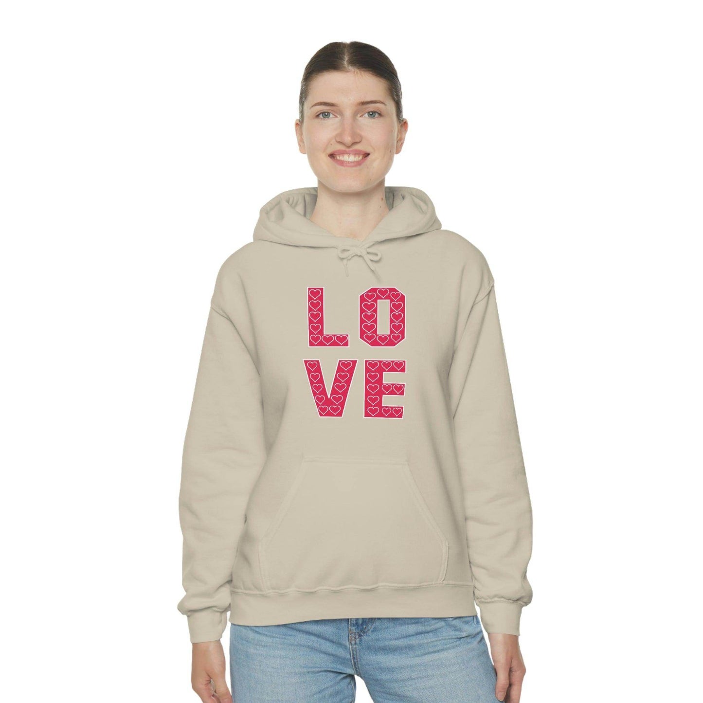 Love Hooded sweatshirt - Giftsmojo
