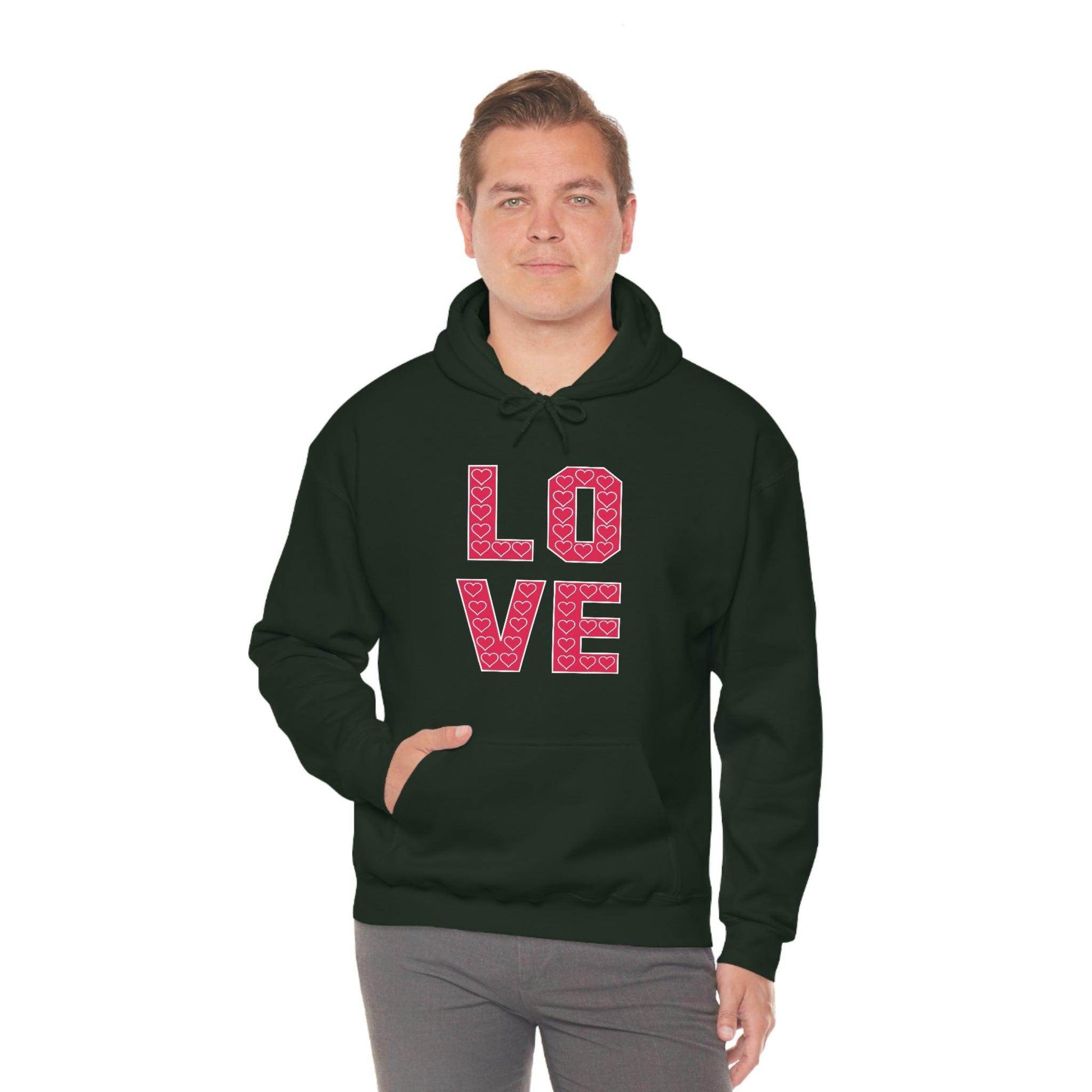 Love Hooded sweatshirt - Giftsmojo