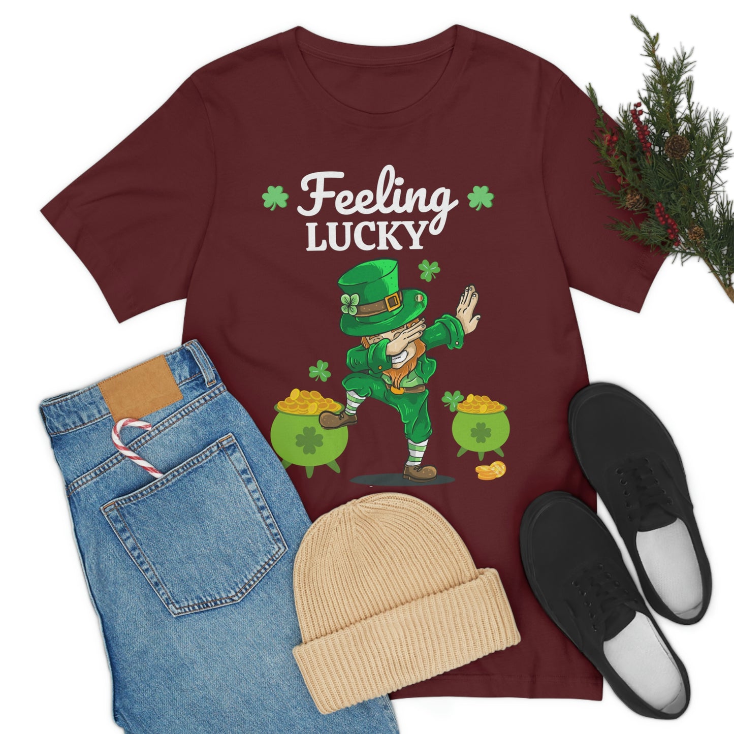 Feeling Lucky St Patrick's Day shirt - Shamrock shirt - shenanigans shirt St Paddys day Shirt - St Patricks day gift