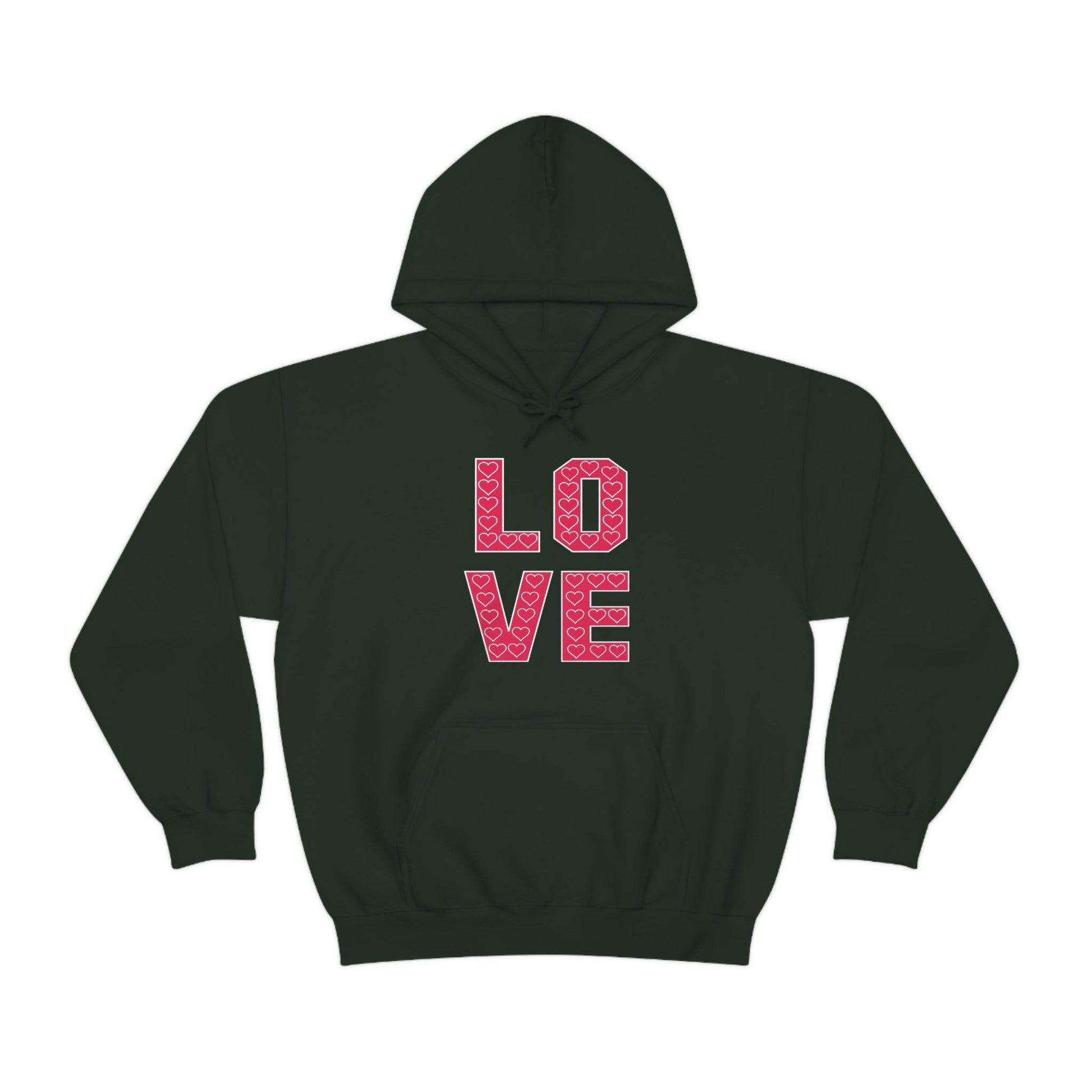 Love Hooded sweatshirt - Giftsmojo