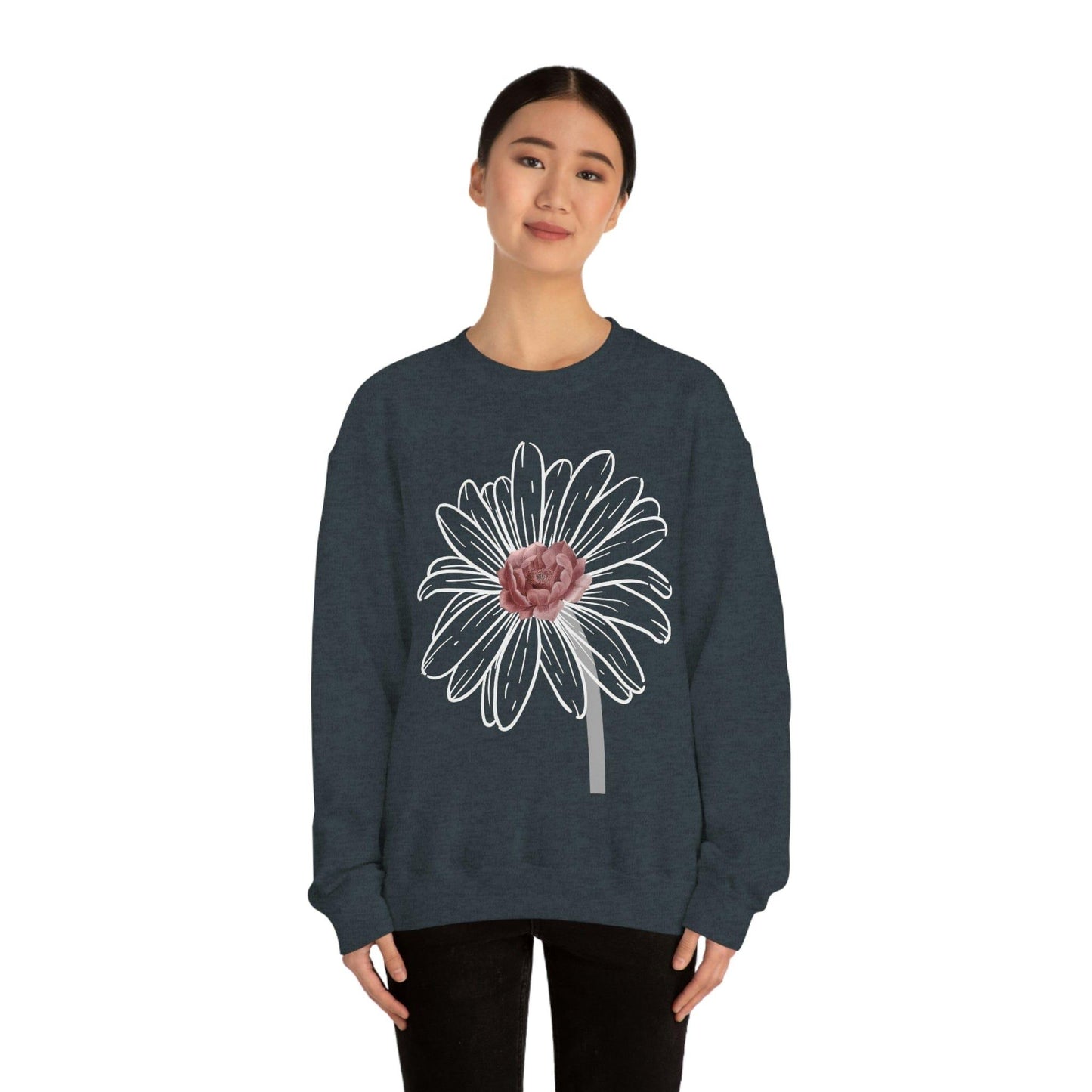 Floral Sweatshirt, Wildflower Sweatshirt, Flower sweatshirt, Wild Flowers
