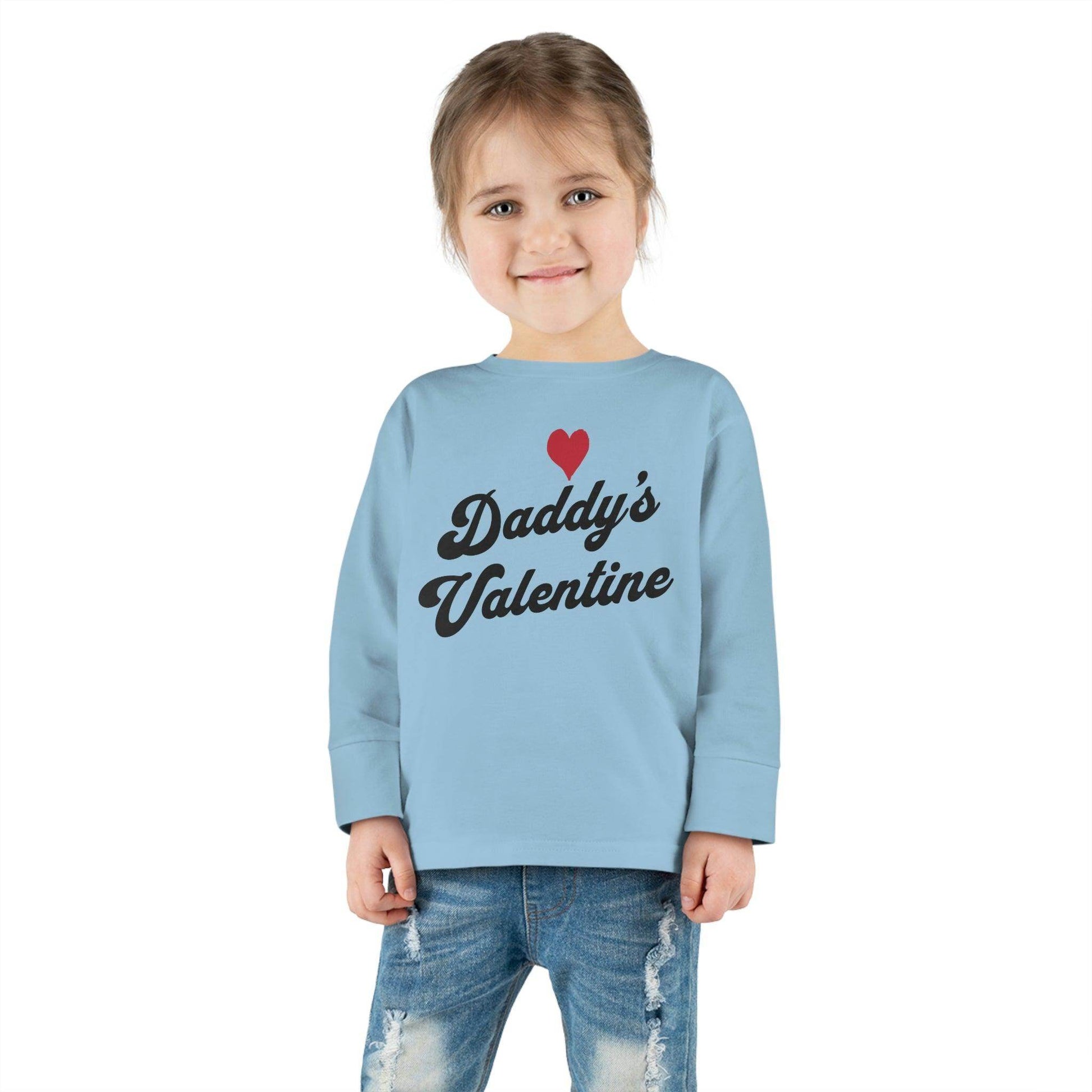 Daddy's Valentine - Kids Valentine day shirt - Giftsmojo