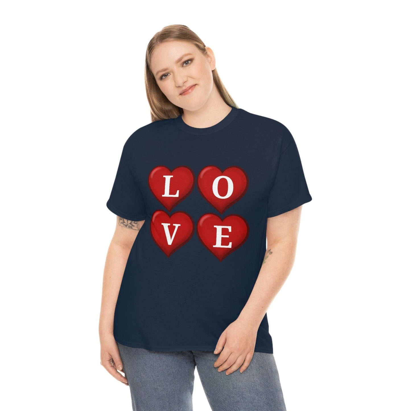 4hearts love Tee - Giftsmojo
