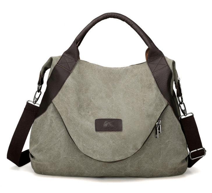 Handheld Minimalist Retro Shoulder Crossbody Vintage Canvas Bag - Giftsmojo