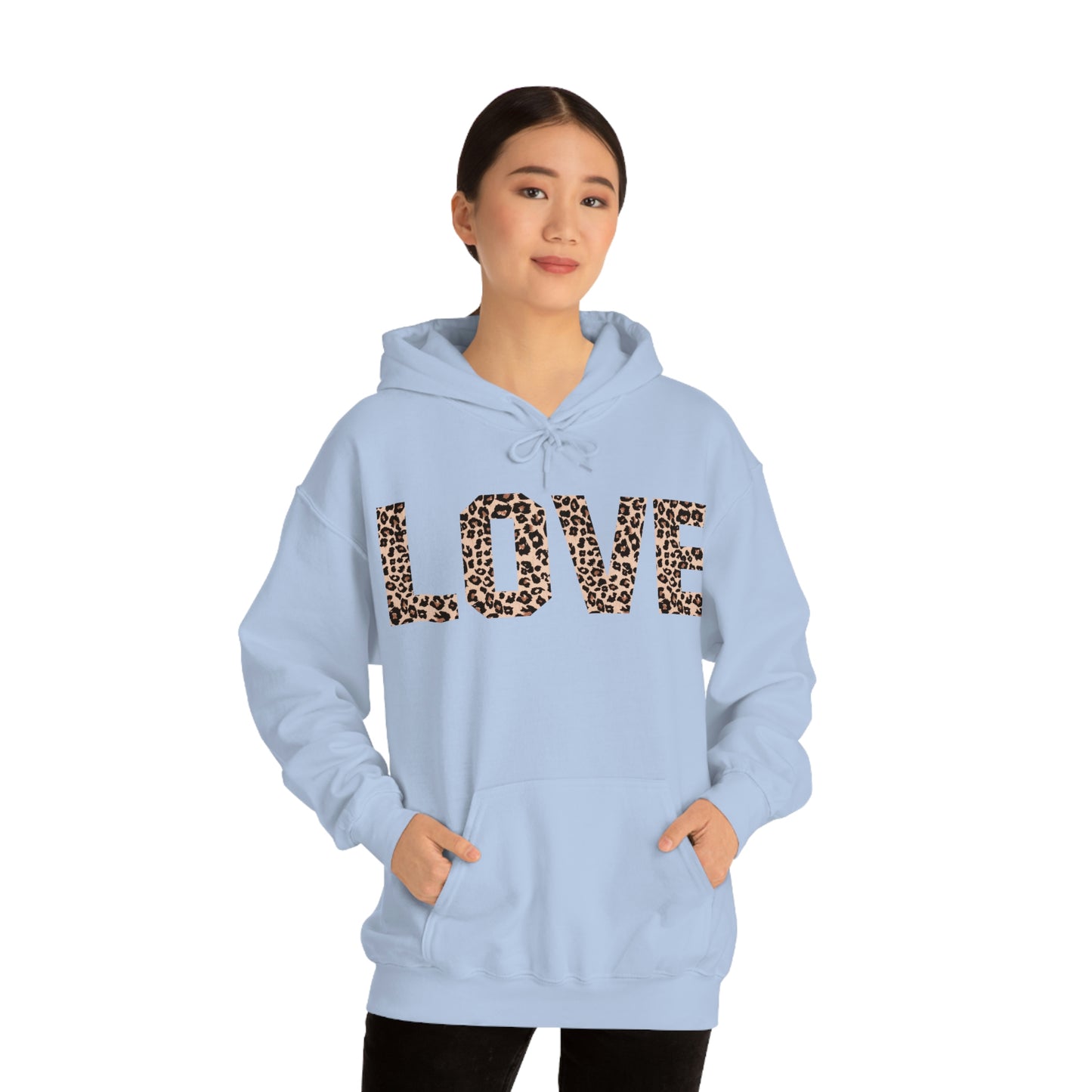 Leopard print Hooded Sweatshirt