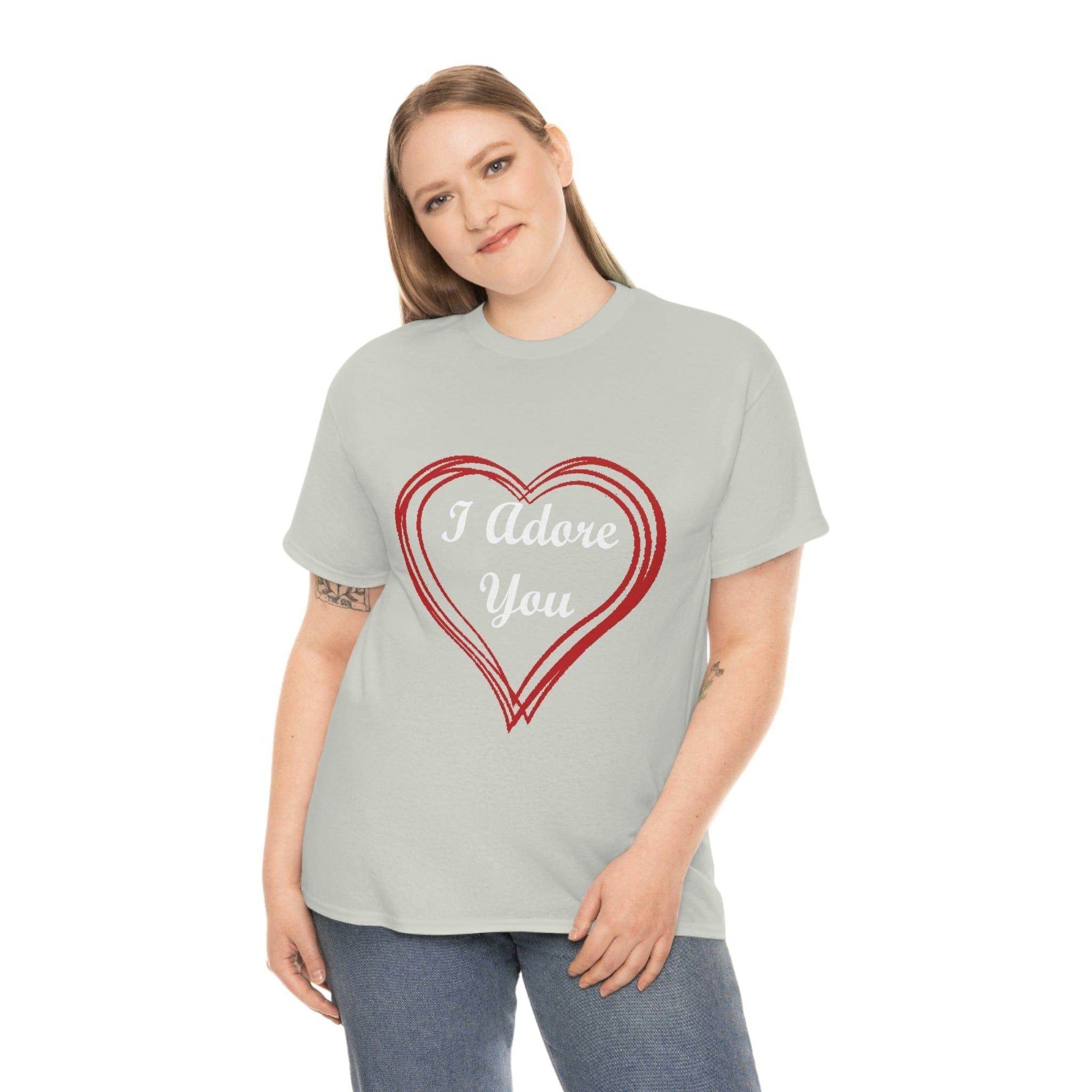 I Adore You Tee - Giftsmojo