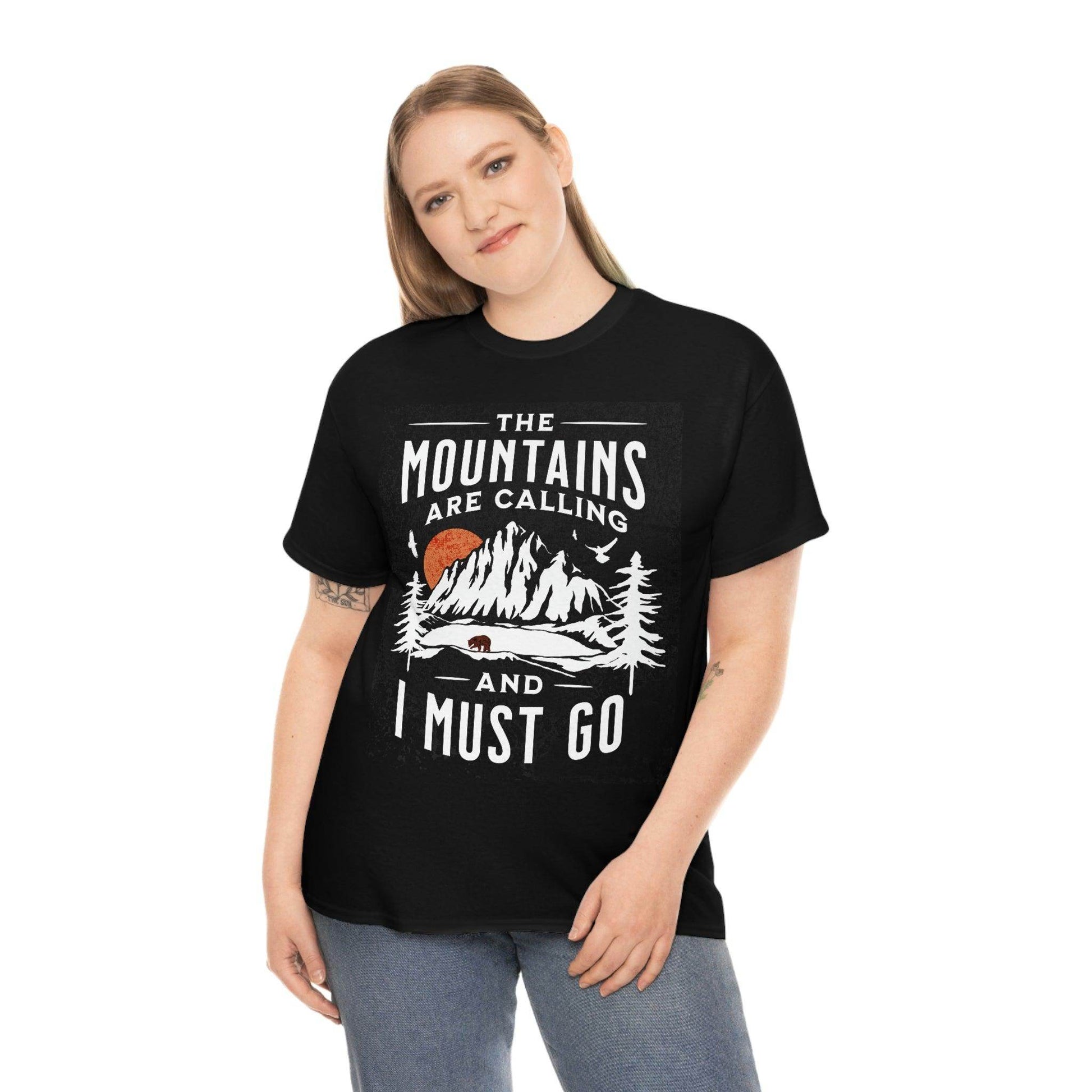 The Mountains are calling Tee - Giftsmojo