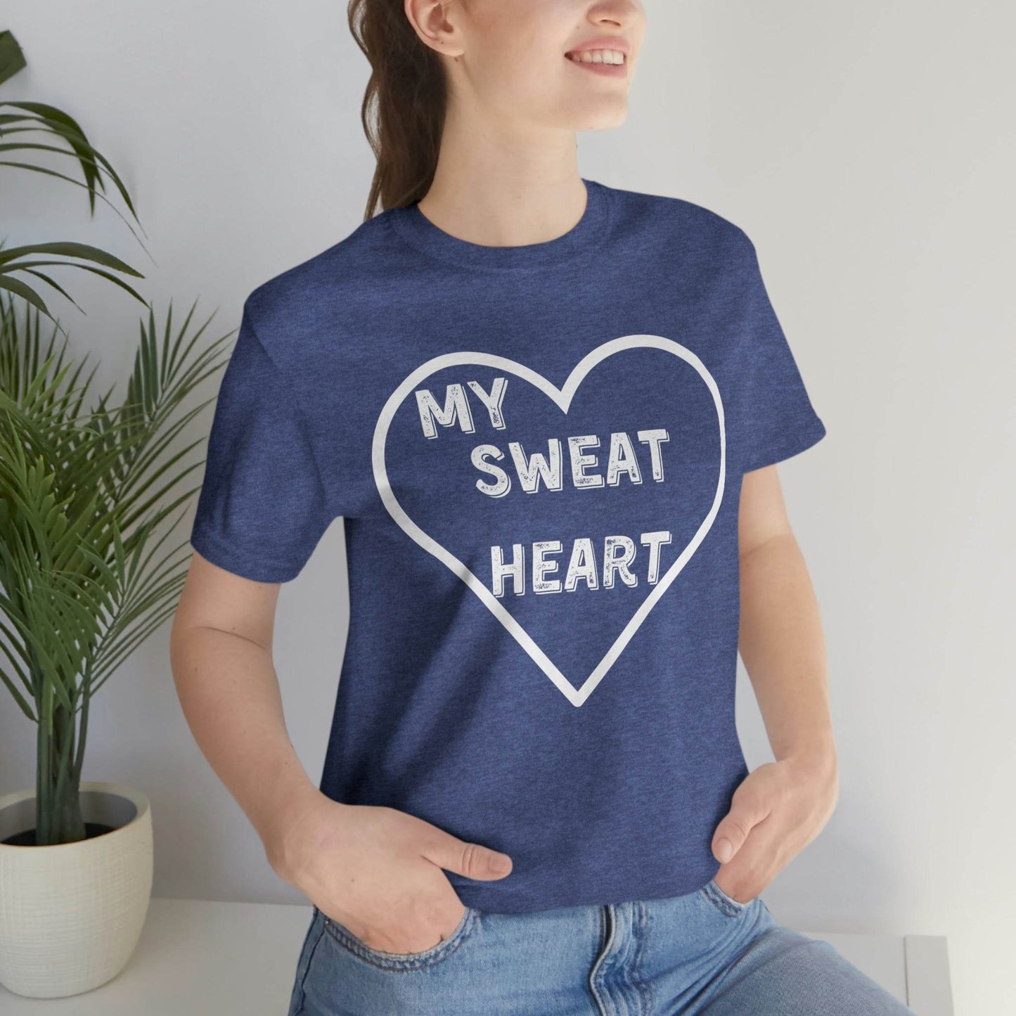 My Sweat Heart - Love shirt - Gift for wife - Gift for Husband - Gift for Girlfriend and Boyfriend - Giftsmojo