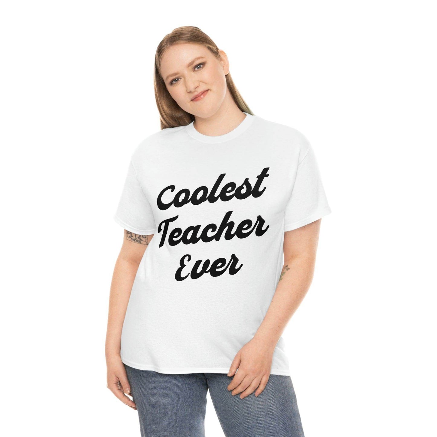 Coolest Teacher Ever T-Shirt - Teacher appreciation - gift for teachers - Giftsmojo