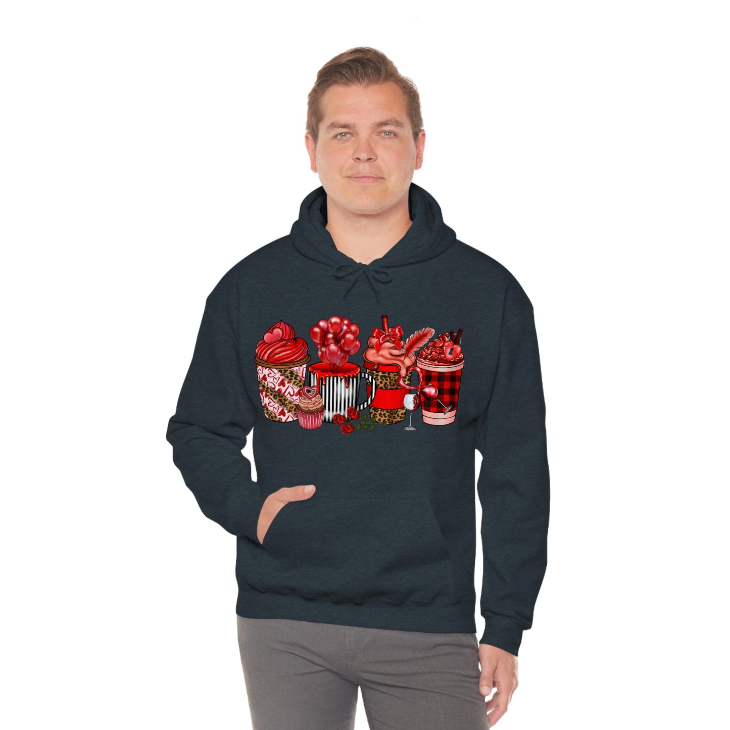 Valentine's day Hooded Sweatshirt (this is all i want for valentine)