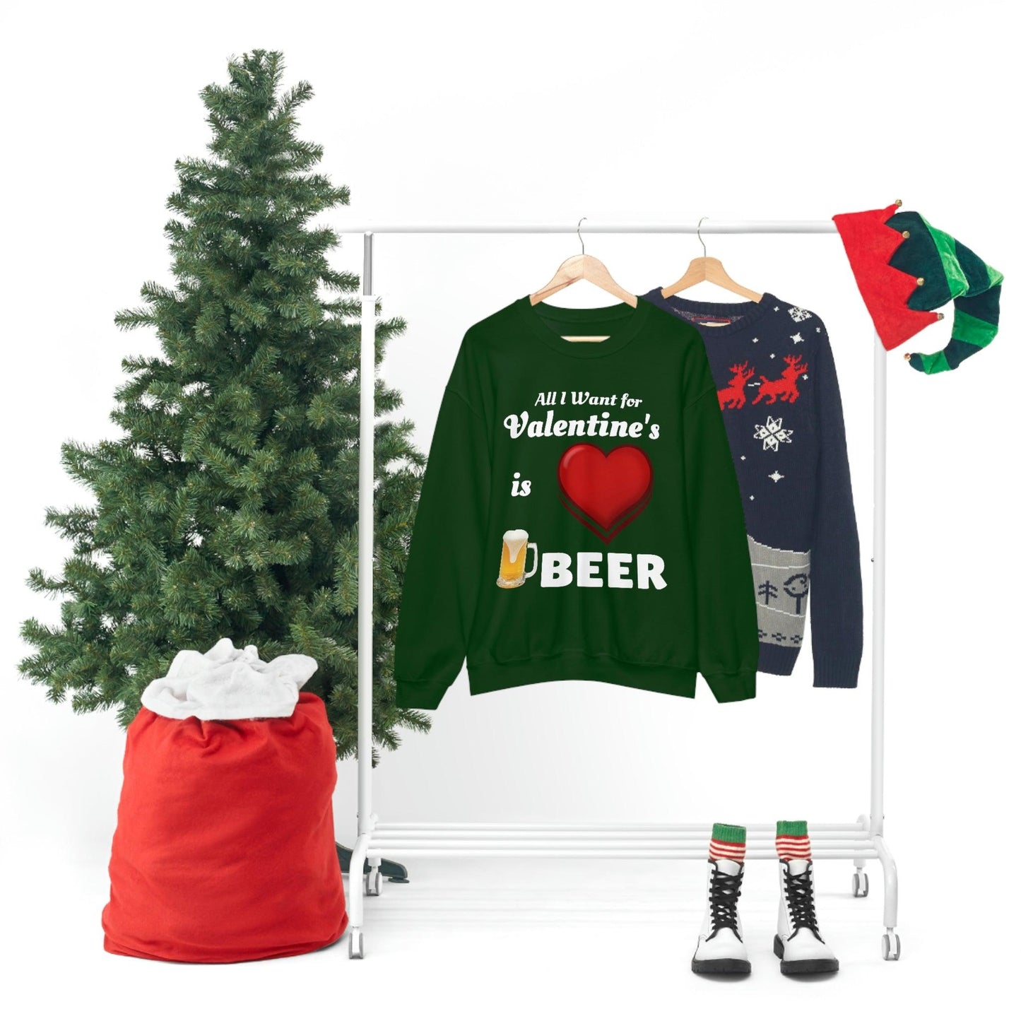 All I want for Valentine's is Beer Sweatshirt