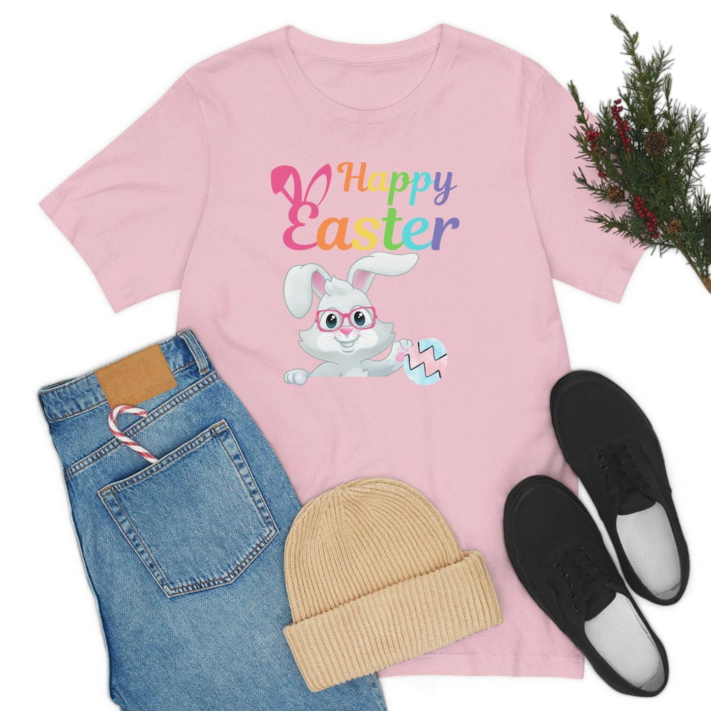 Happy Easter Bunny Tshirt Easter Gift women Easter Shirt Men Easter shirt Easter egg - Giftsmojo