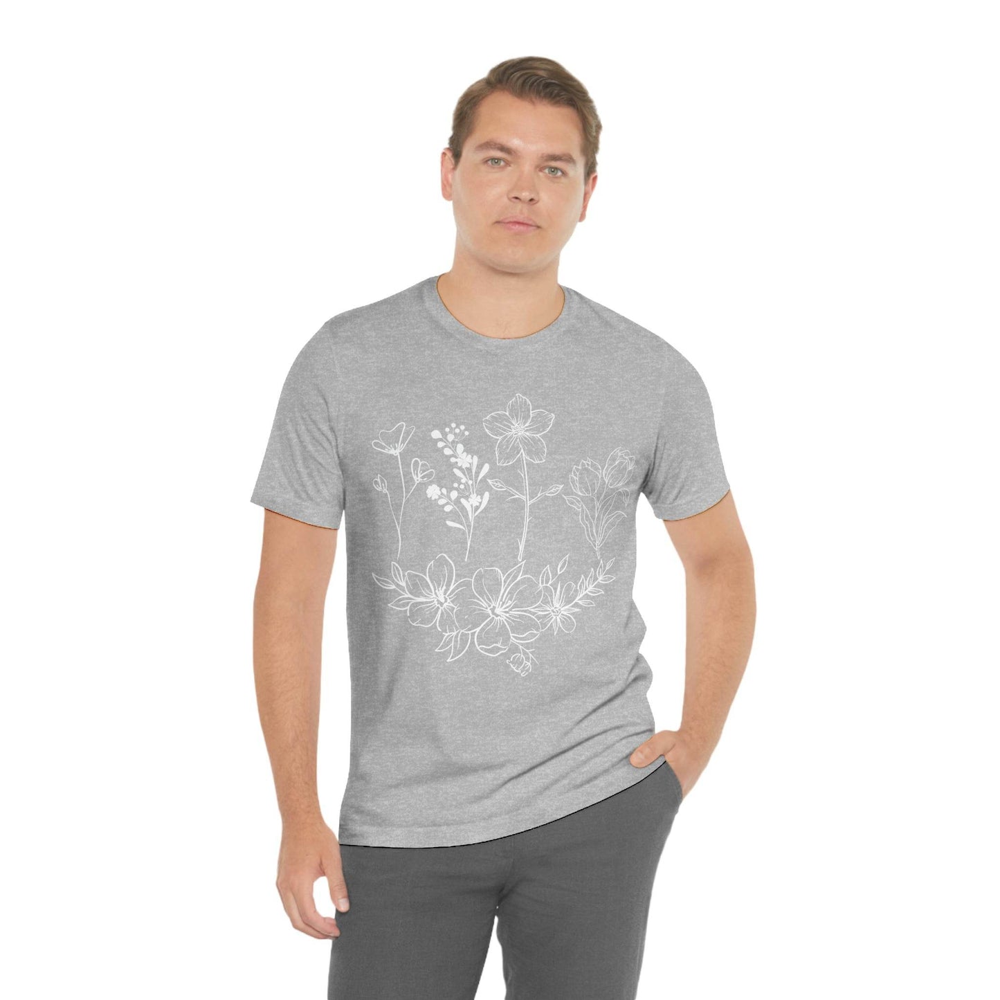 Flower Tshirt - Nature lover Shirt - Giftsmojo