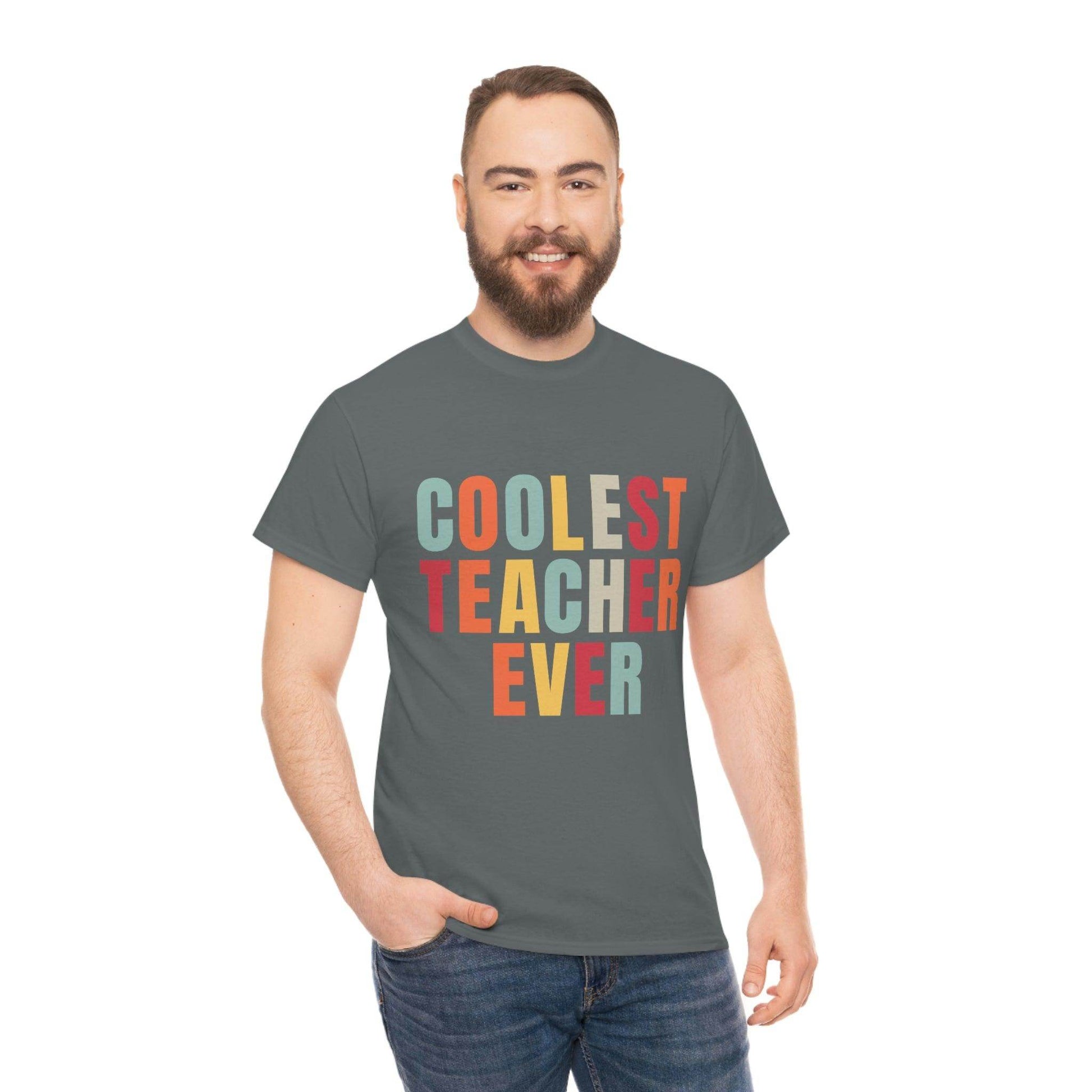 Coolest Teacher Ever Shirt - Giftsmojo