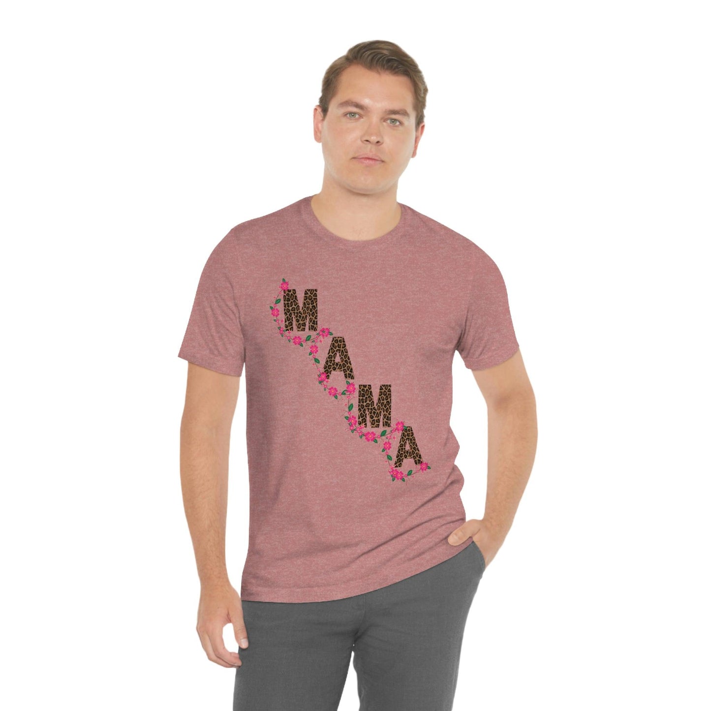 Leopard print Mama shirt - Leopard Mama Shirt mothers day shirt new mom shirt - Giftsmojo