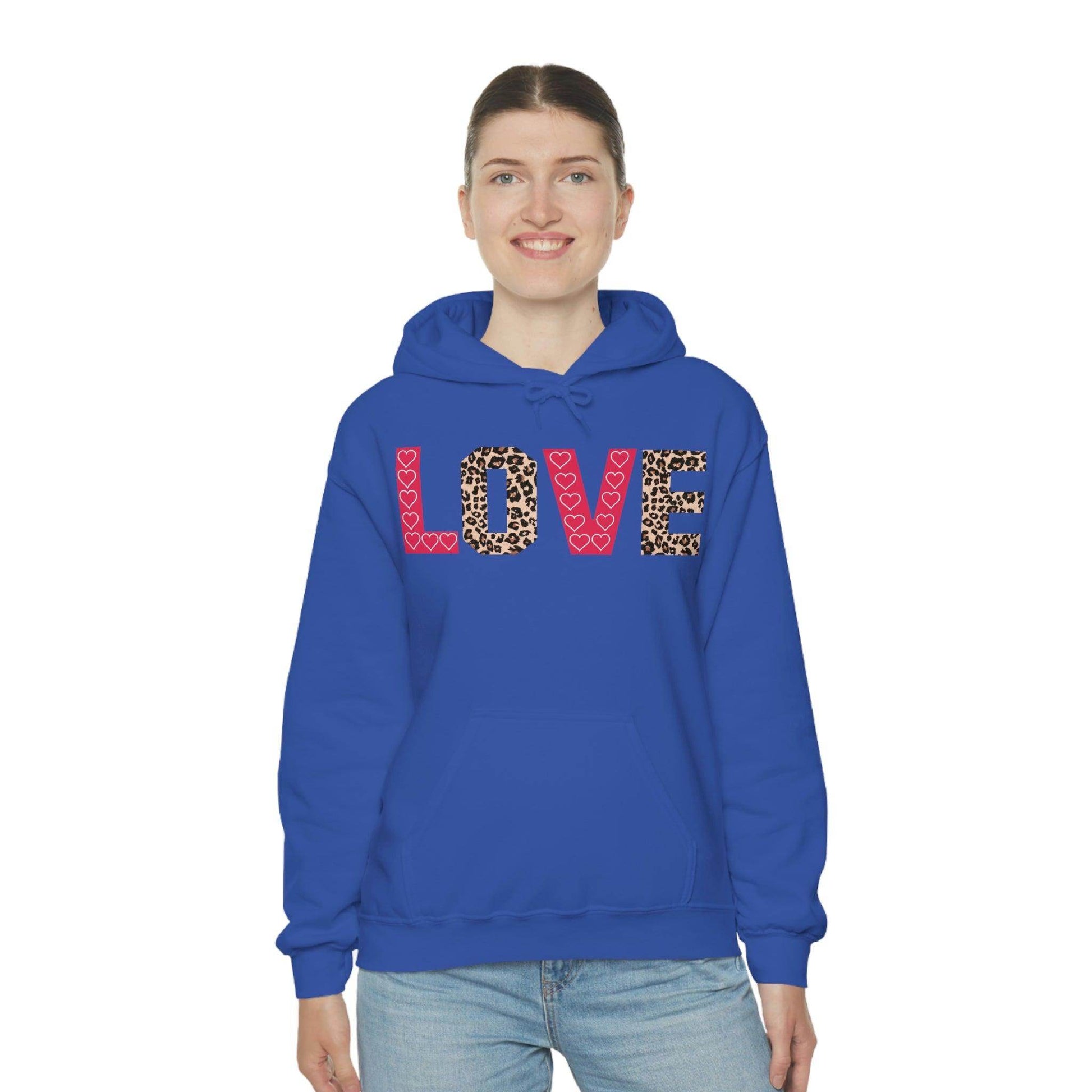 Love Hooded Sweatshirt - Giftsmojo