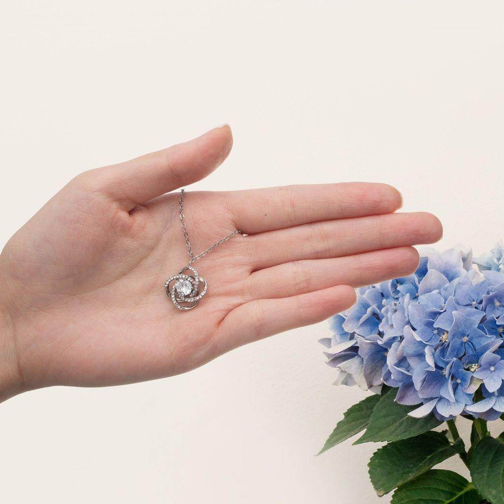 Tied to You - Love Knot Necklace - Giftsmojo