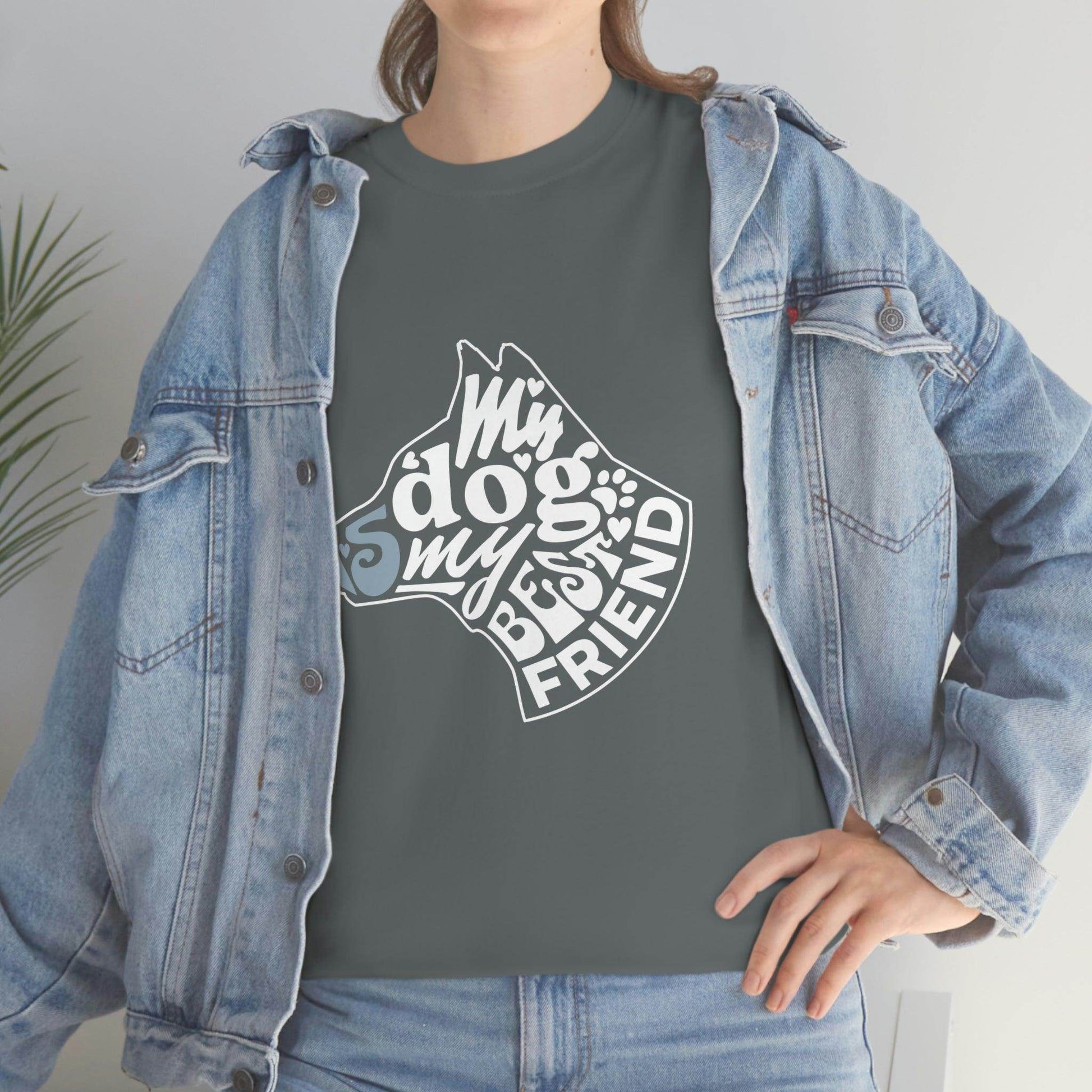 My Dog is My Best Friend Tee - Giftsmojo