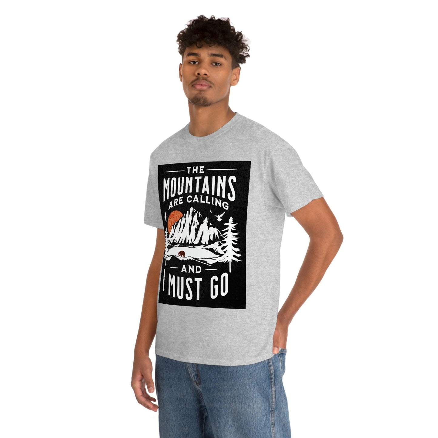 The Mountains are calling Tee - Giftsmojo