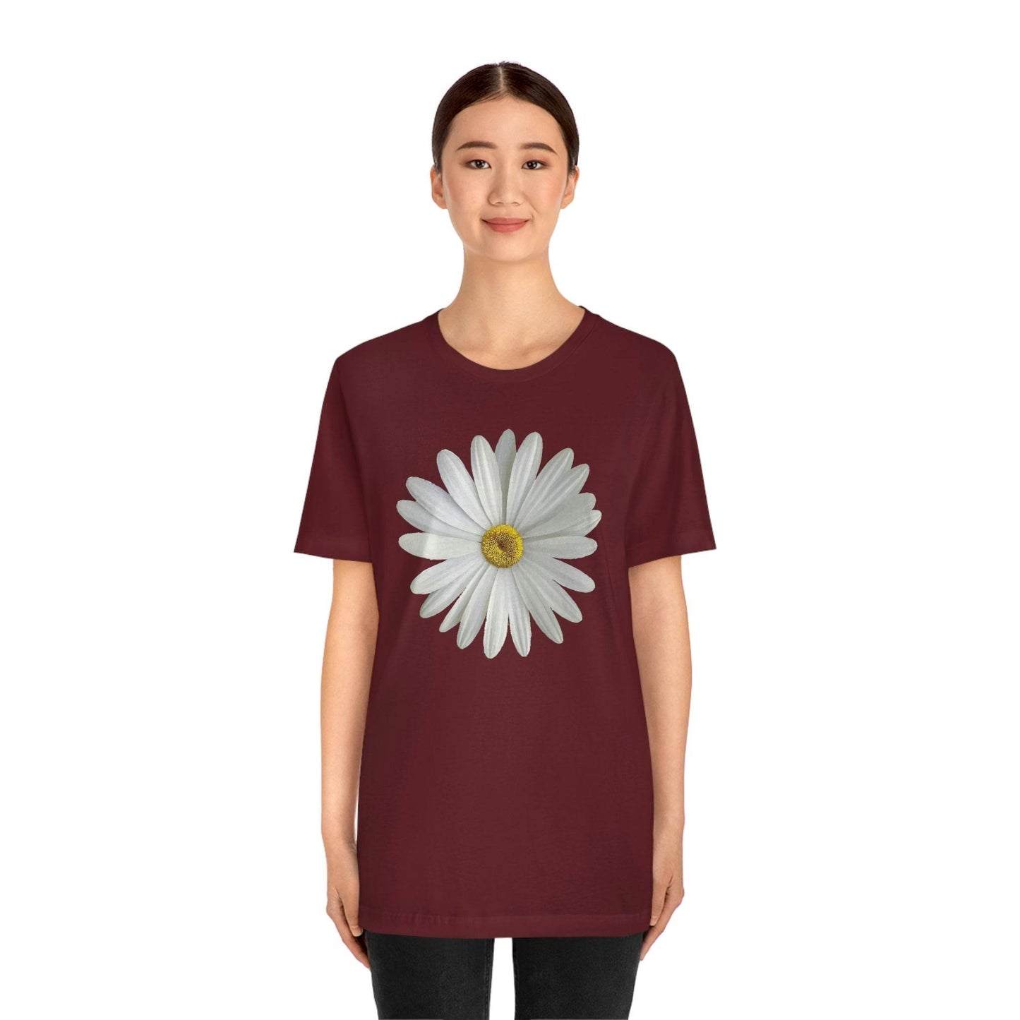 Daisy Shirt Floral Shirt Gift, Wildflower Shirt, Gift For Mom, Daisy Women Shirt Flower Tee Summer Shirt, - Giftsmojo