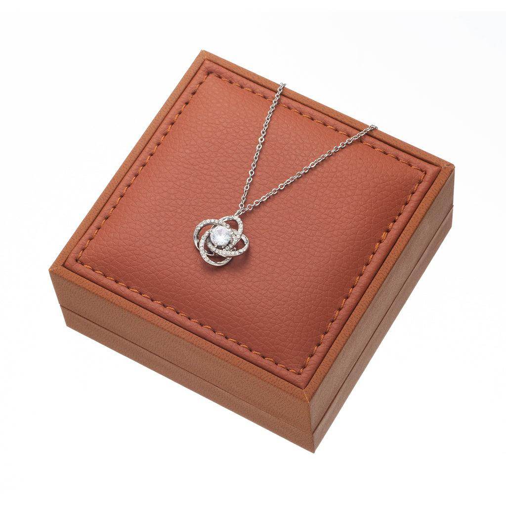 Tied to You - Love Knot Necklace - Giftsmojo