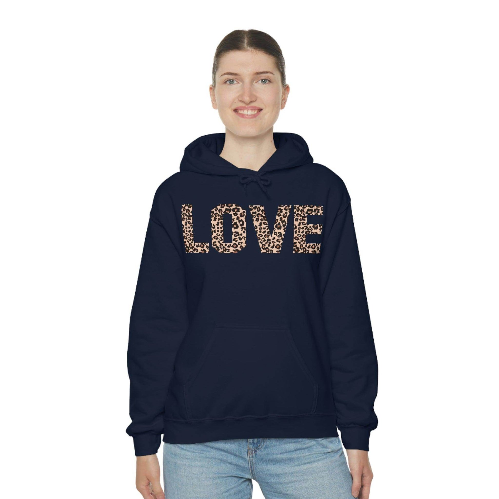Leopard print Hooded Sweatshirt - Giftsmojo
