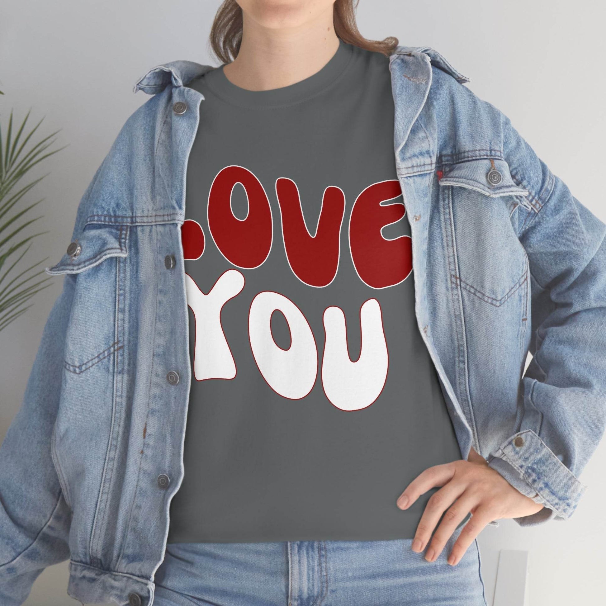 Love You Tee - Giftsmojo