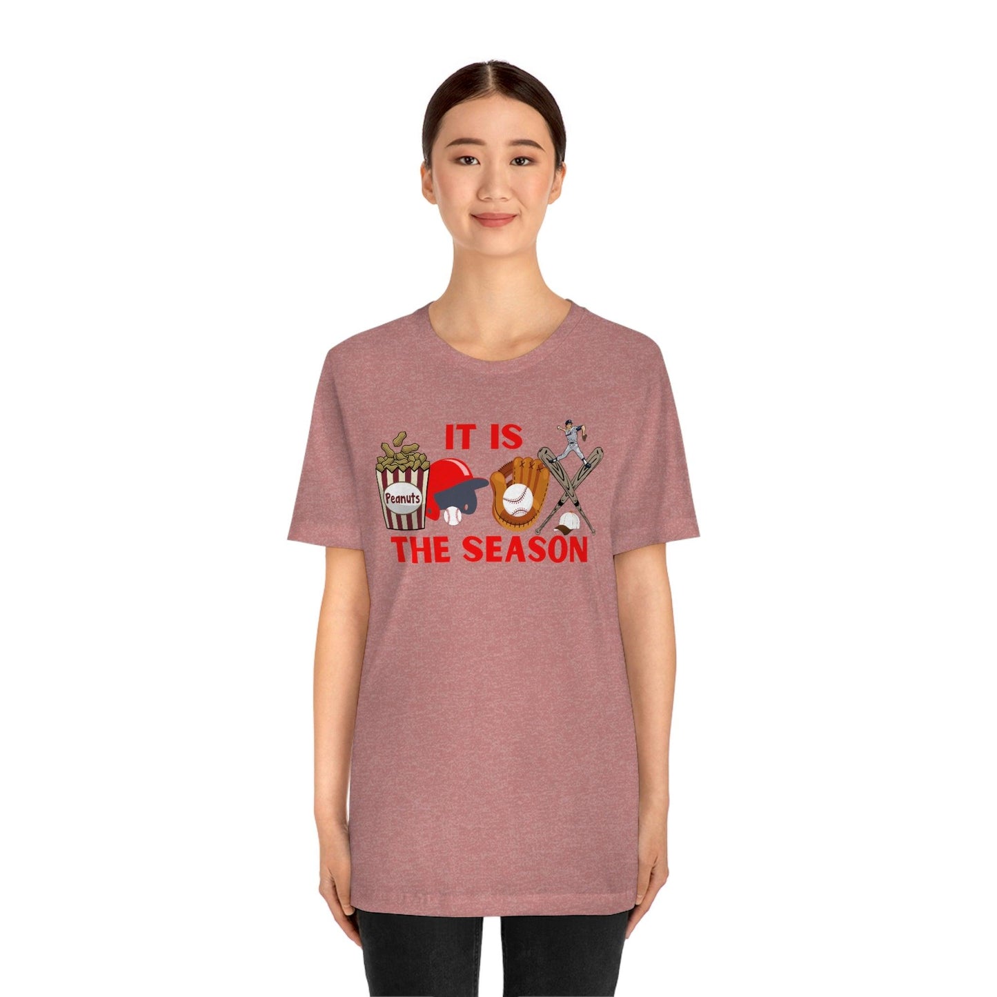 It is the season Baseball shirt baseball tee baseball tshirt - Sport shirt Baseball Mom shirt Baseball Mama shirt gift for him gameday shirt