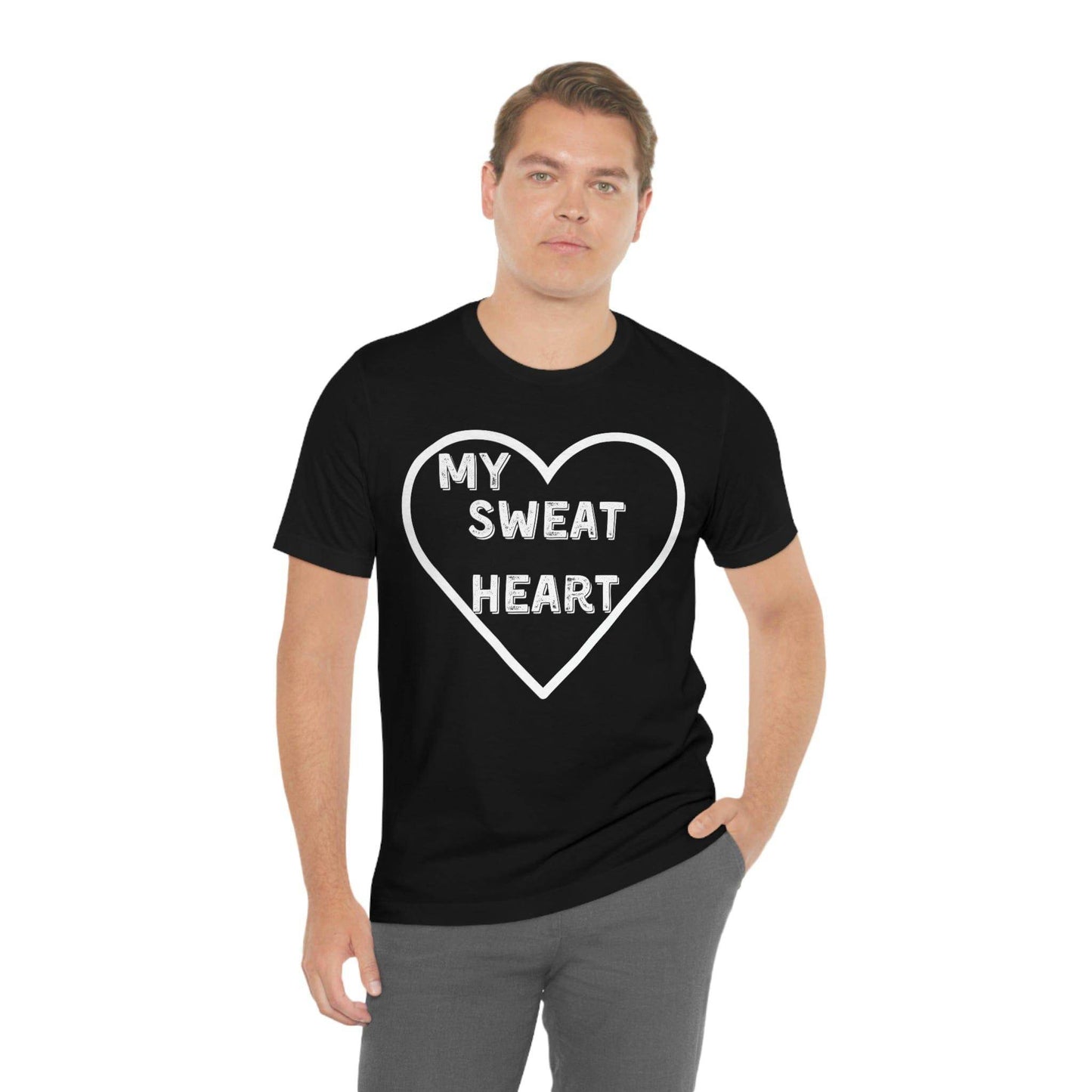 My Sweat Heart - Love shirt - Gift for wife - Gift for Husband - Gift for Girlfriend and Boyfriend - Giftsmojo
