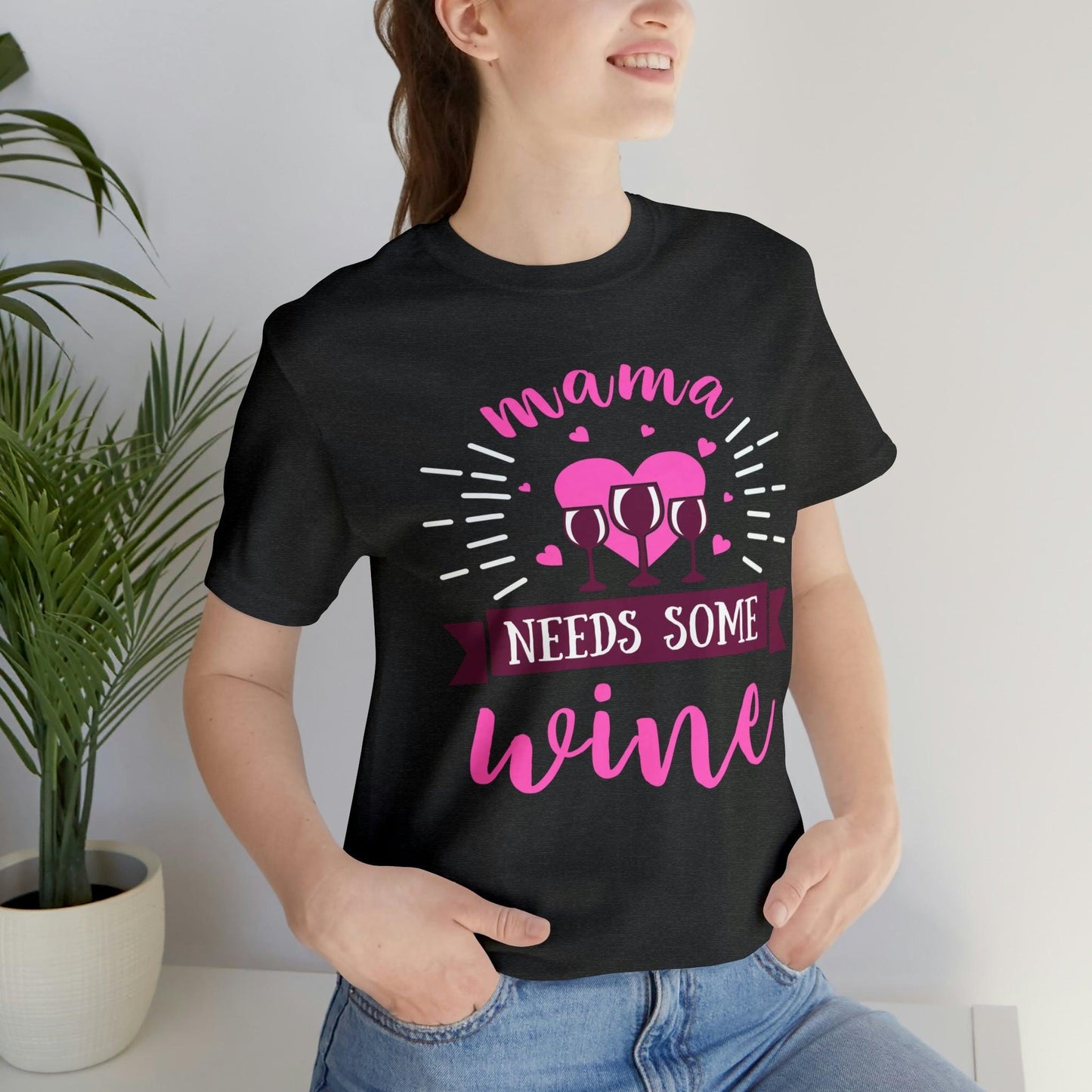 Mama Needs Some Wine Shirt, Wine Shirt, Gift For Mom, Drinking Shirt, Gift For Wife, Funny Wife Shirt, Wine Lover Shirt, Funny Mom Shirt - Giftsmojo