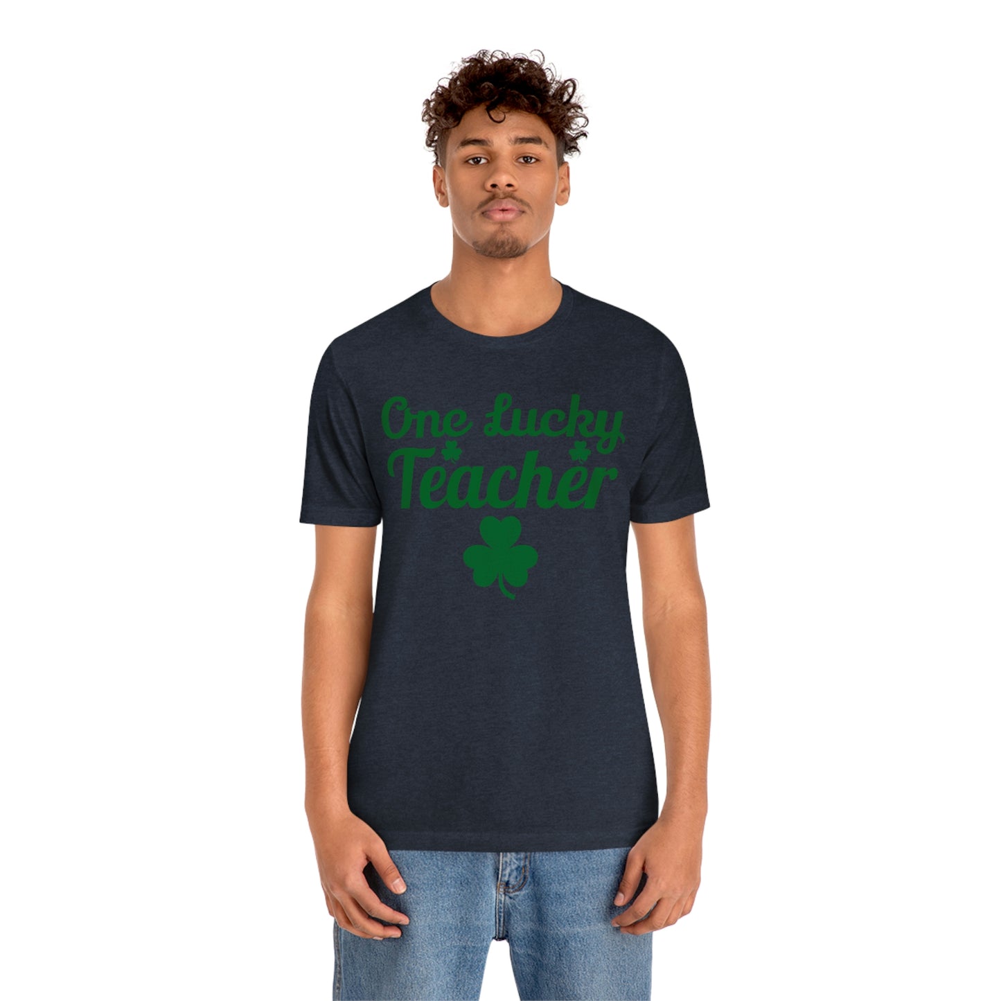 One Lucky Teacher Shirt feeling Lucky St Patrick's Day shirt - Funny St Paddy's day Funny Shirt