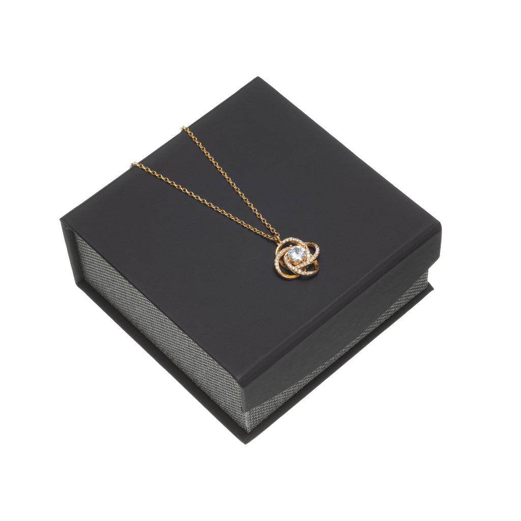 Tied to You - Love Knot Necklace - Giftsmojo