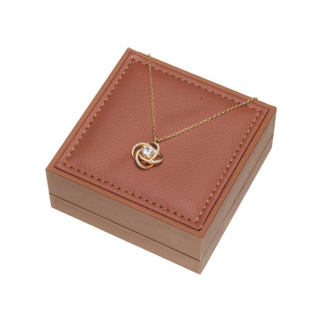 Tied to You - Love Knot Necklace - Giftsmojo