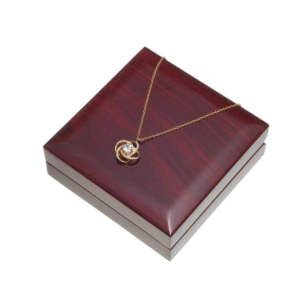 Tied to You - Love Knot Necklace - Giftsmojo