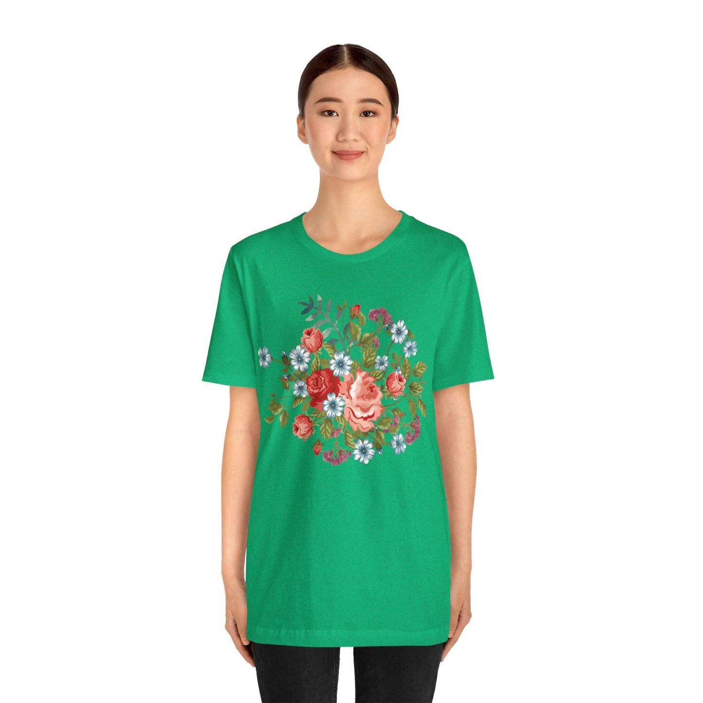 Flower Shirt, Botanical shirt, flower T shirt, floral shirt, wild flowers shirt, birth flower shirt, custom flower shirt, wildflowers shirt, plant lady shirt, birth flower gift, - Giftsmojo
