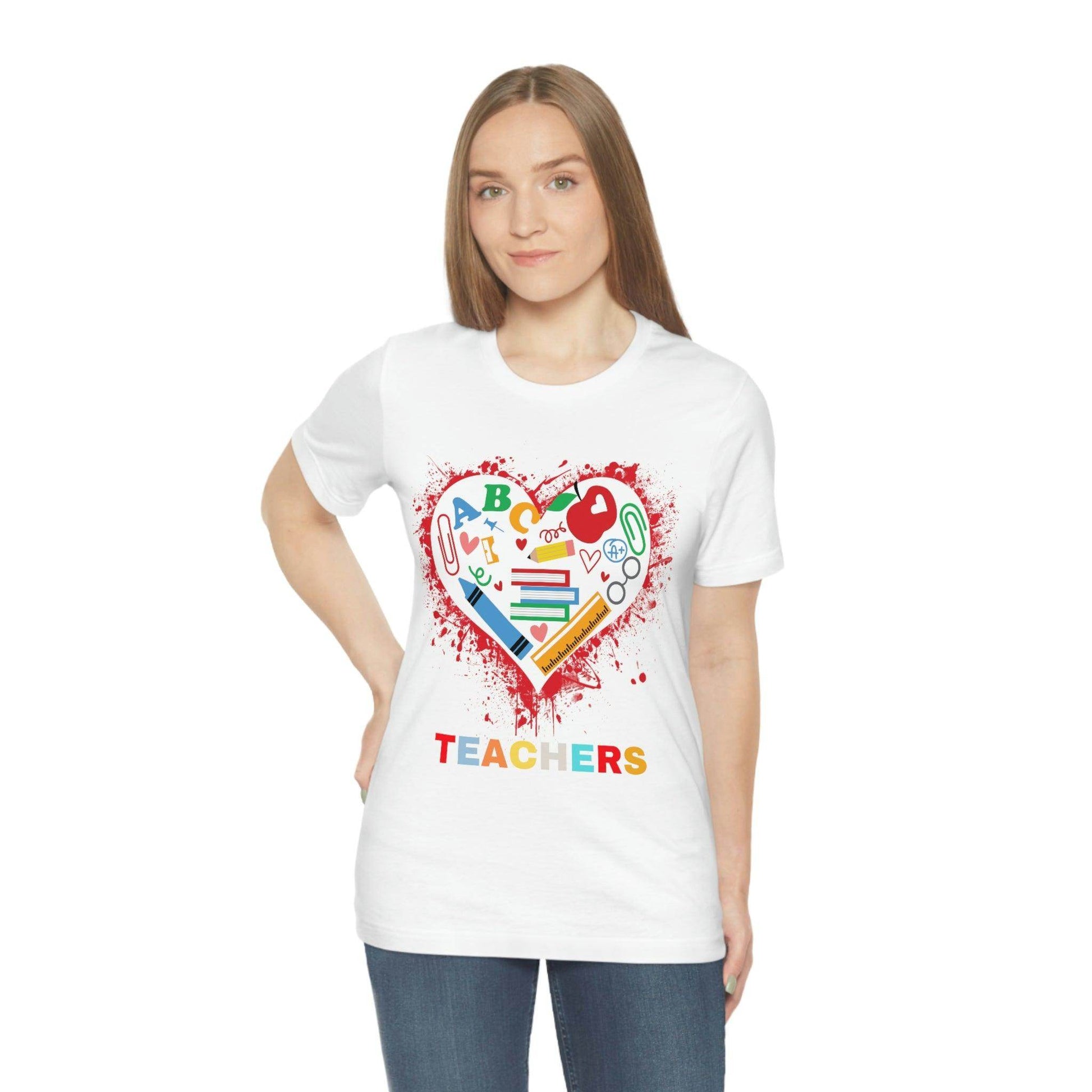 Love Teachers Shirt - Teacher Appreciation Shirt - Giftsmojo