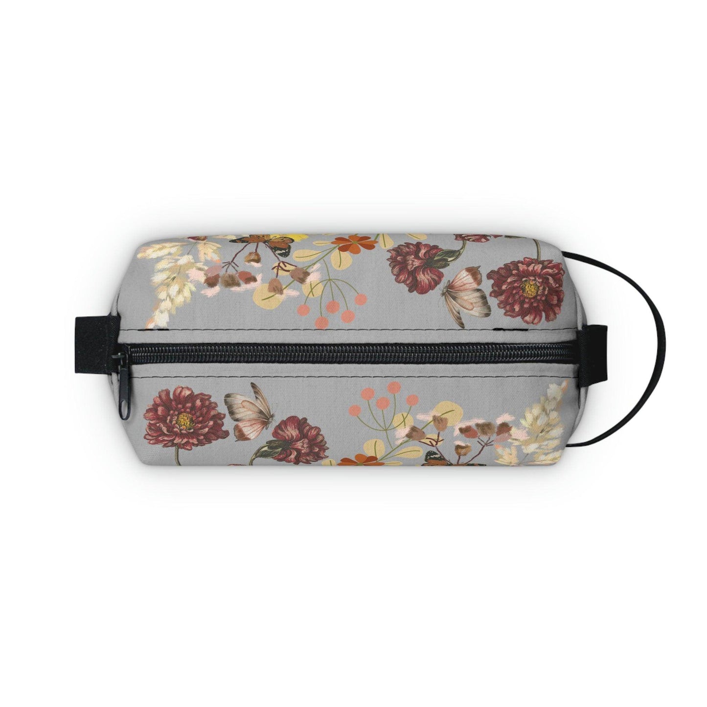Floral Makeup Bag | flower makeup bag | Cosmetic Bag | floral Toiletry Bag Women | cute makeup bag | makeup pouch | aesthetic makeup bag - Giftsmojo