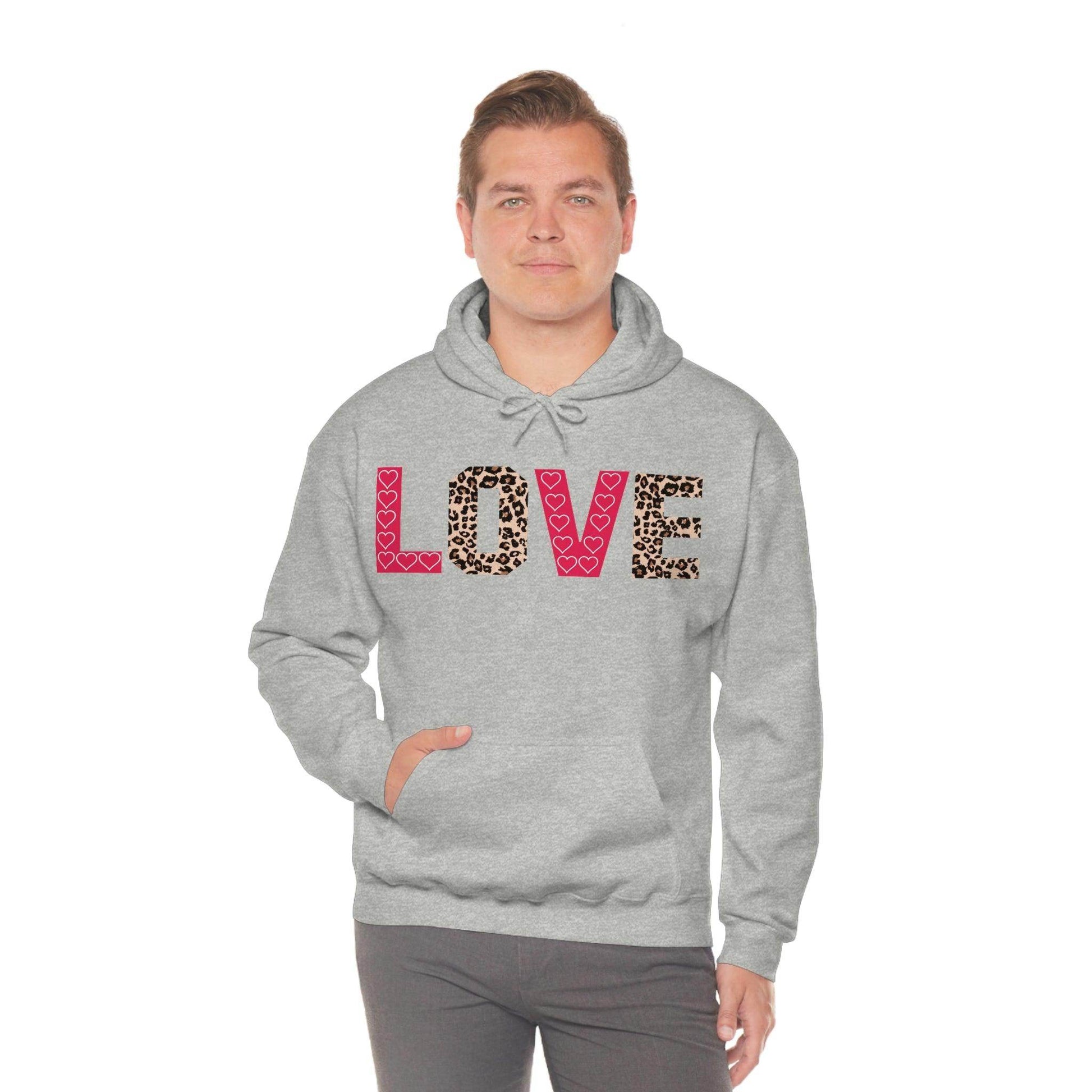 Love Hooded Sweatshirt - Giftsmojo