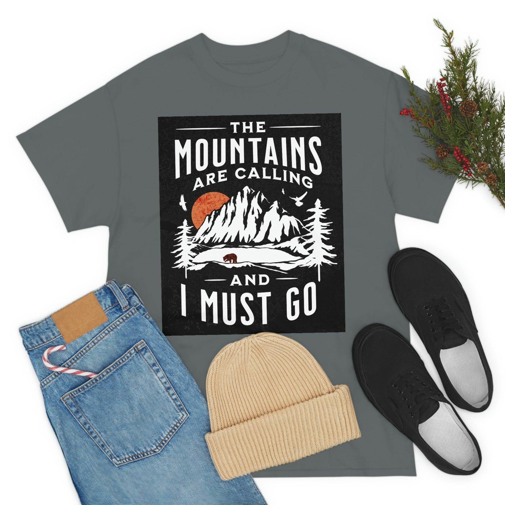 The Mountains are calling Tee - Giftsmojo