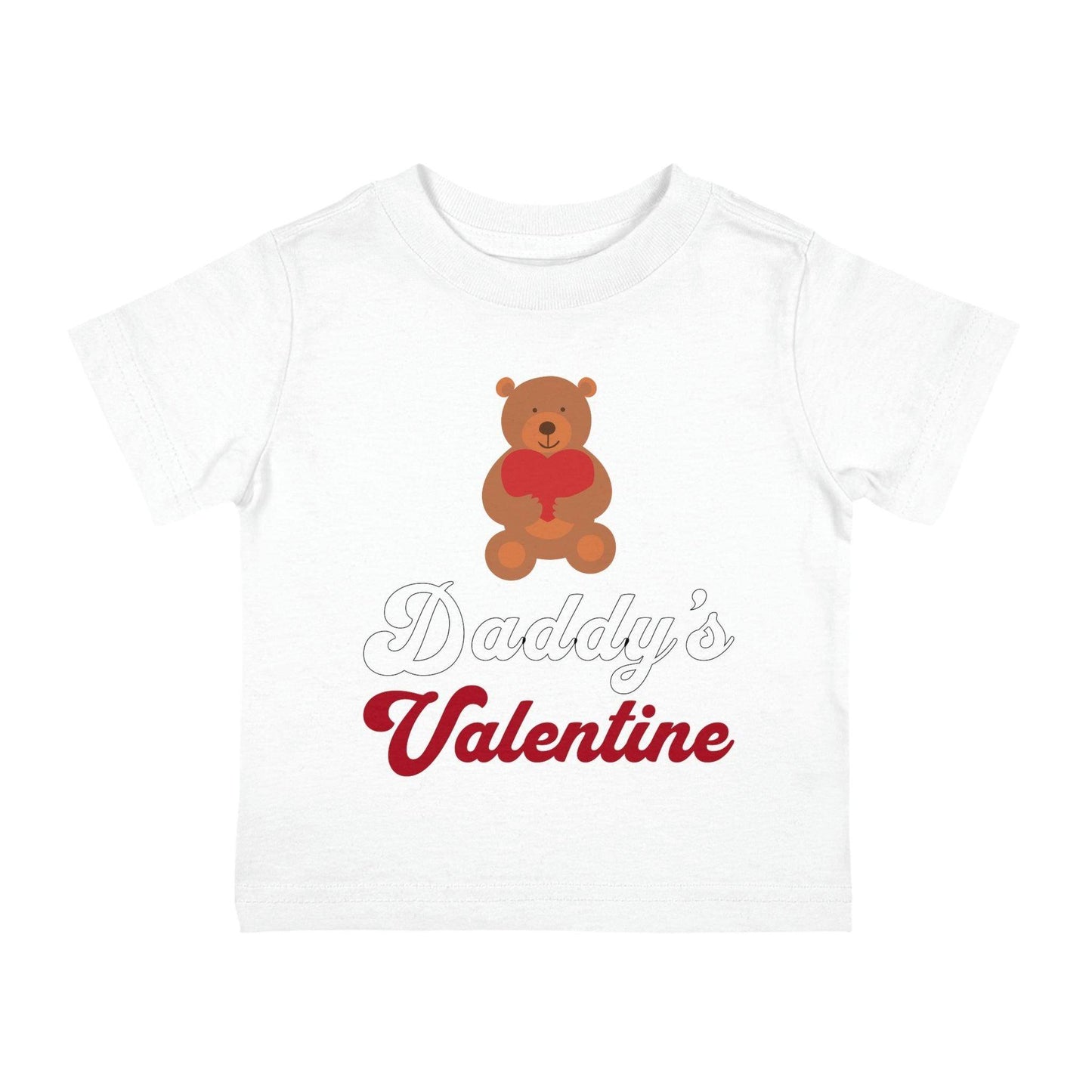 Daddy's Valentine - Kids Valentine day shirt - Giftsmojo